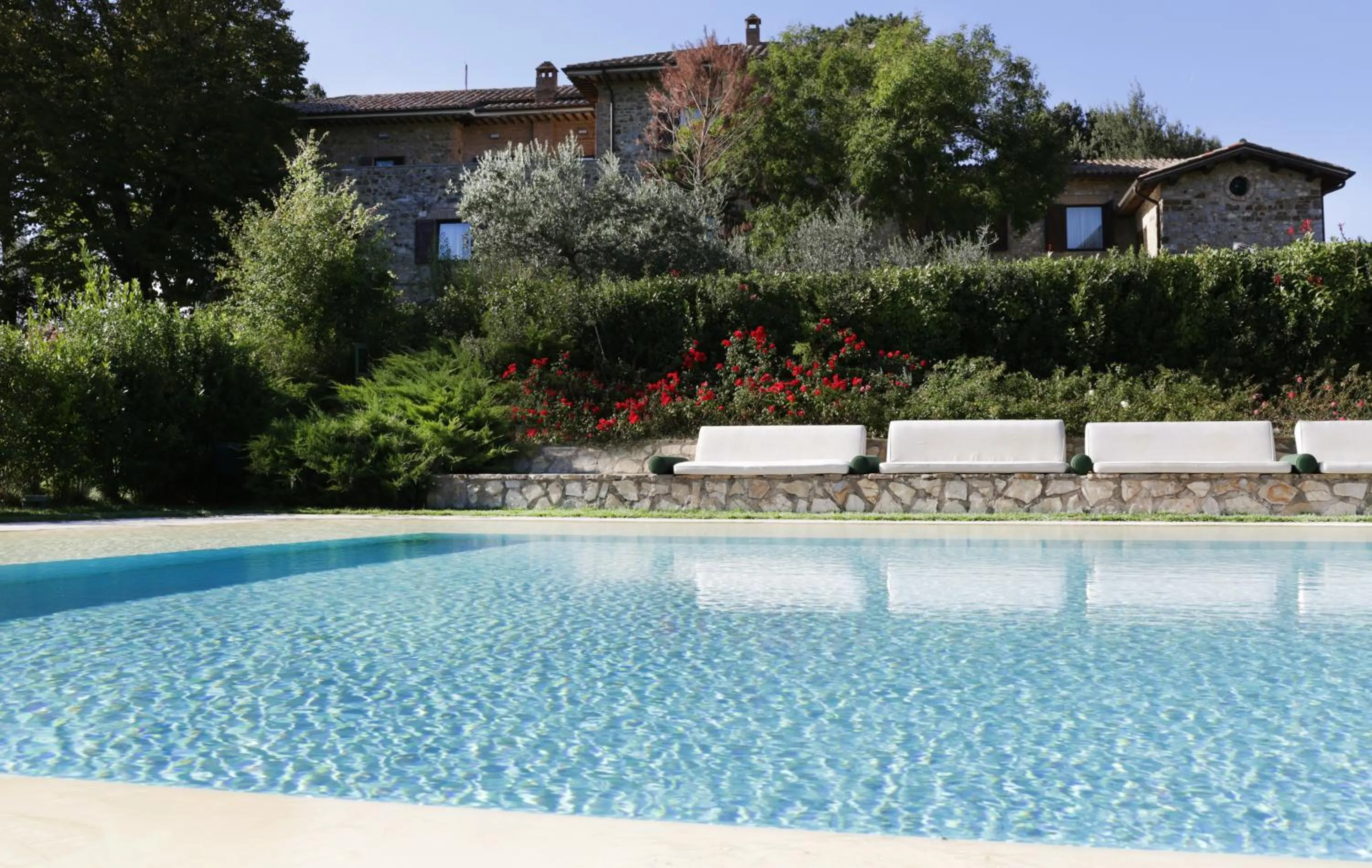 Swimming pool in Tenuta Ponziani Wine Resort&Spa