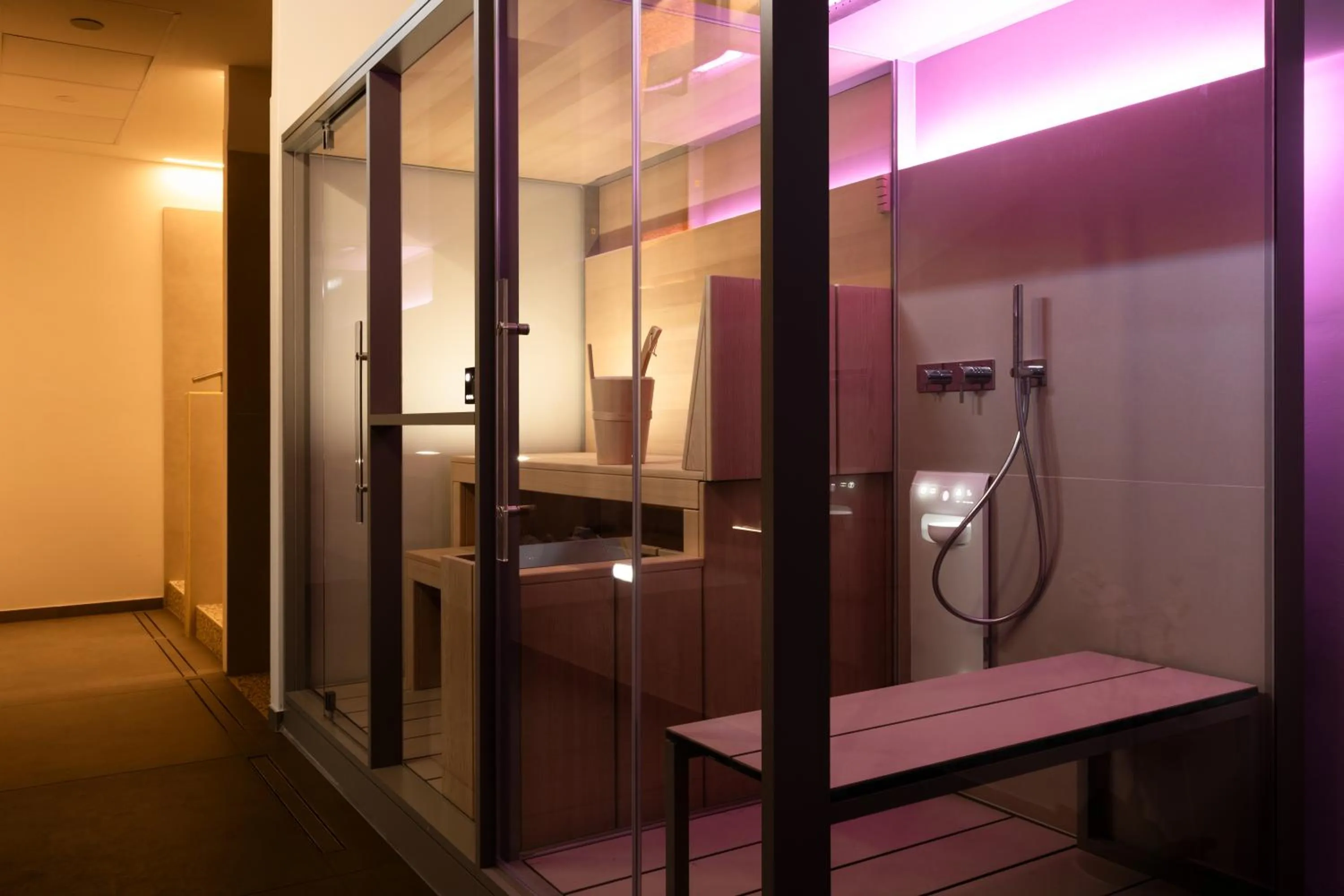 Sauna in Tenuta Ponziani Wine Resort&Spa