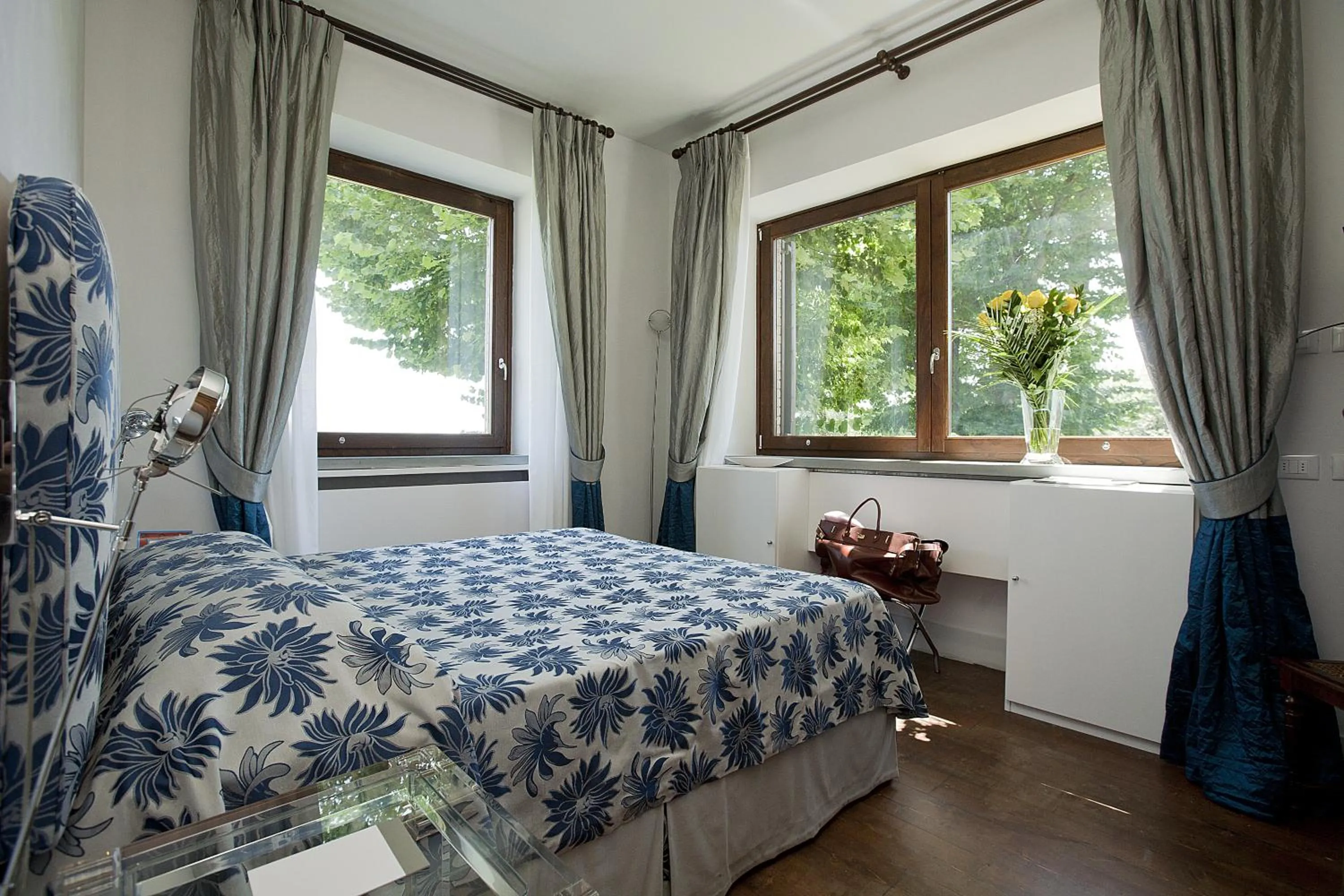 Decorative detail, Bed in Tenuta Ponziani Wine Resort&Spa