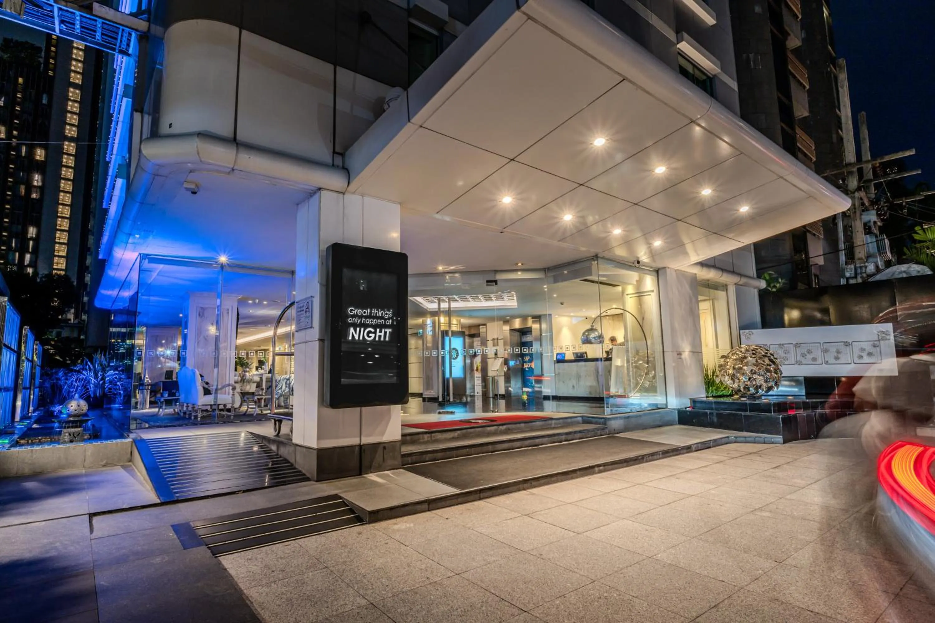 Property building in Night Hotel Bangkok - Sukhumvit 15