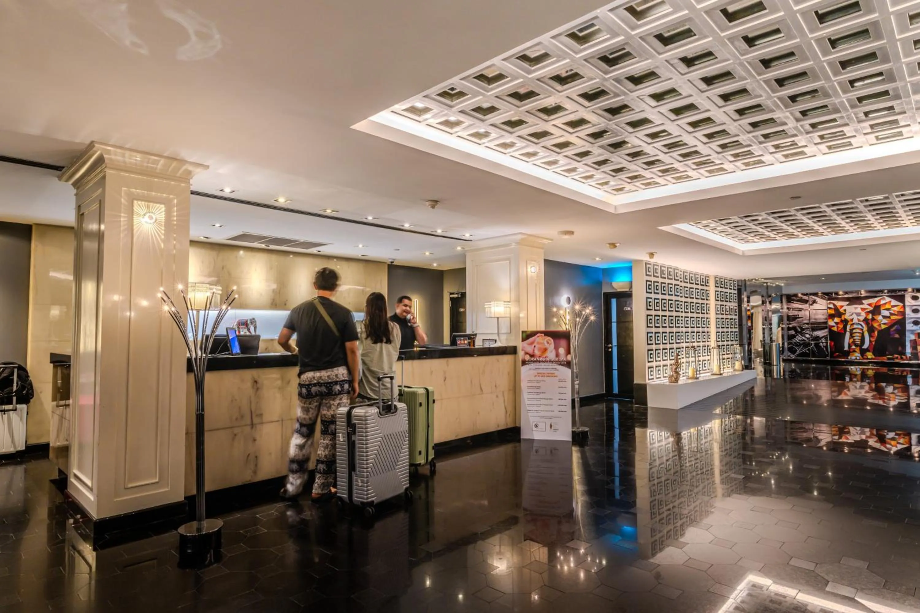 Lobby or reception in Night Hotel Bangkok - Sukhumvit 15