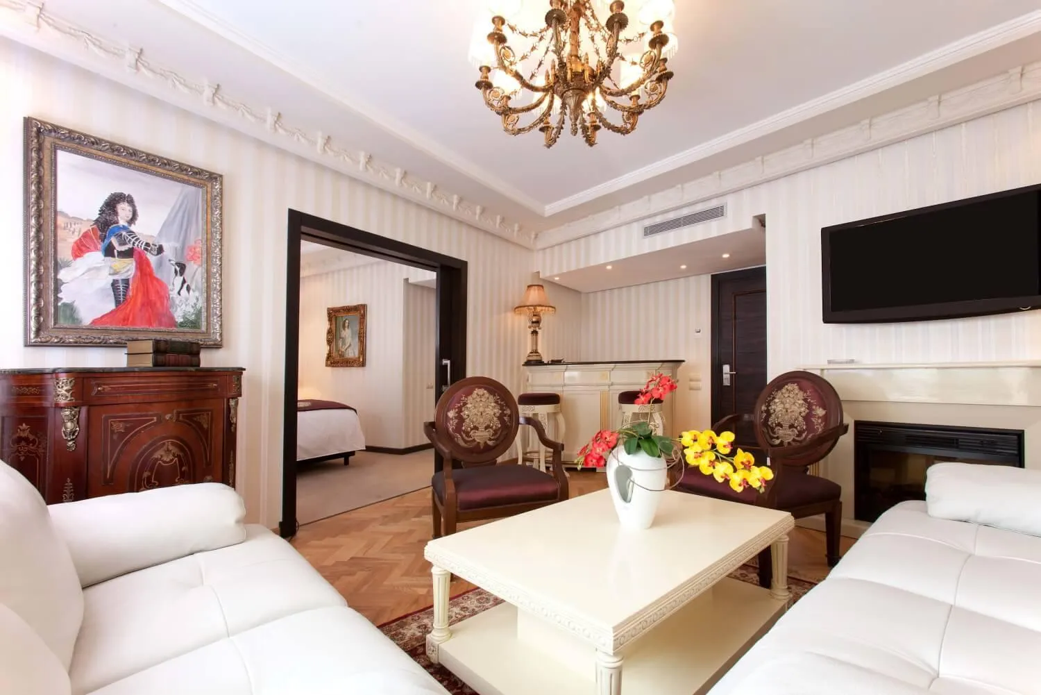 Living room in Art Palace Suites & Spa