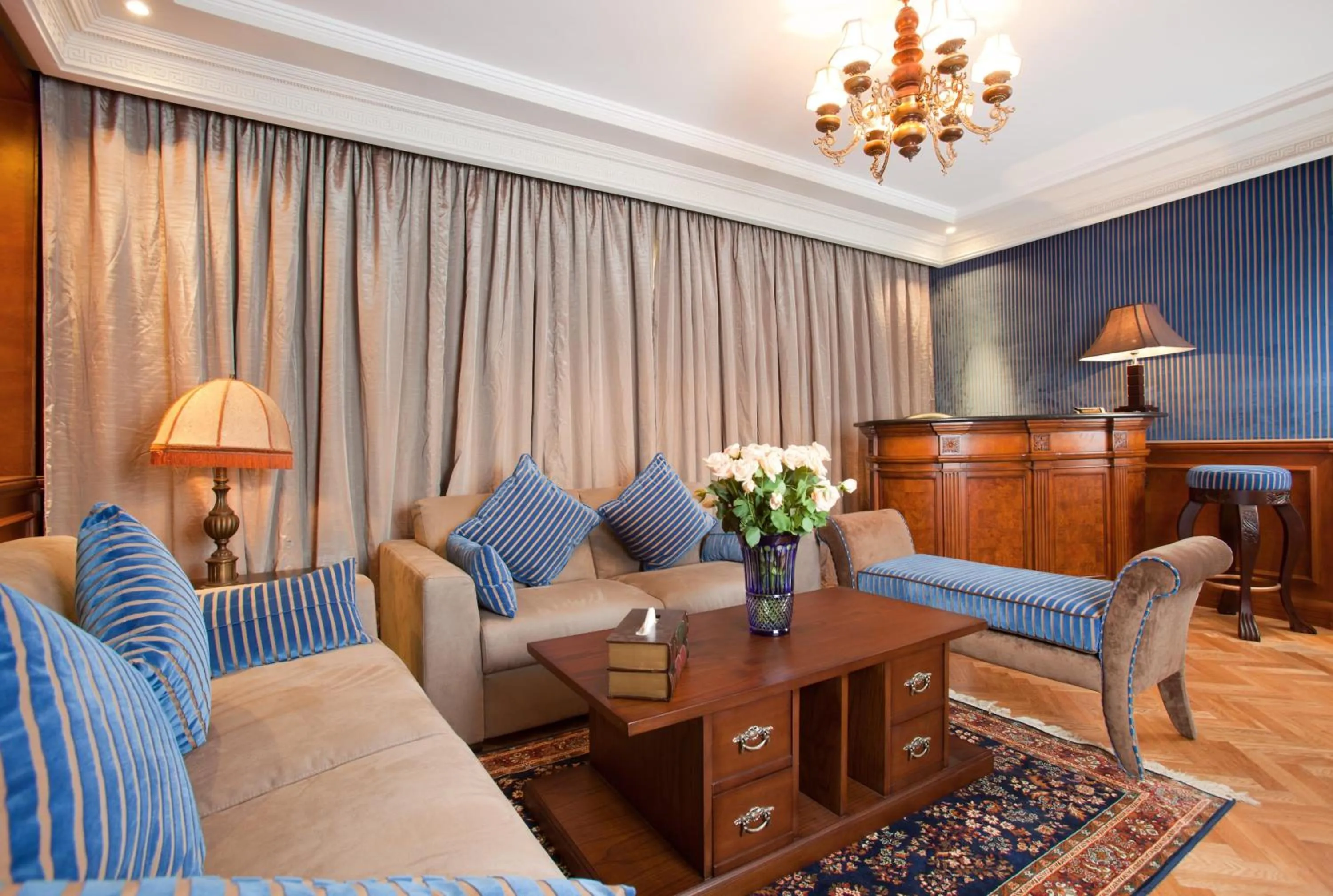 Living room in Art Palace Suites & Spa