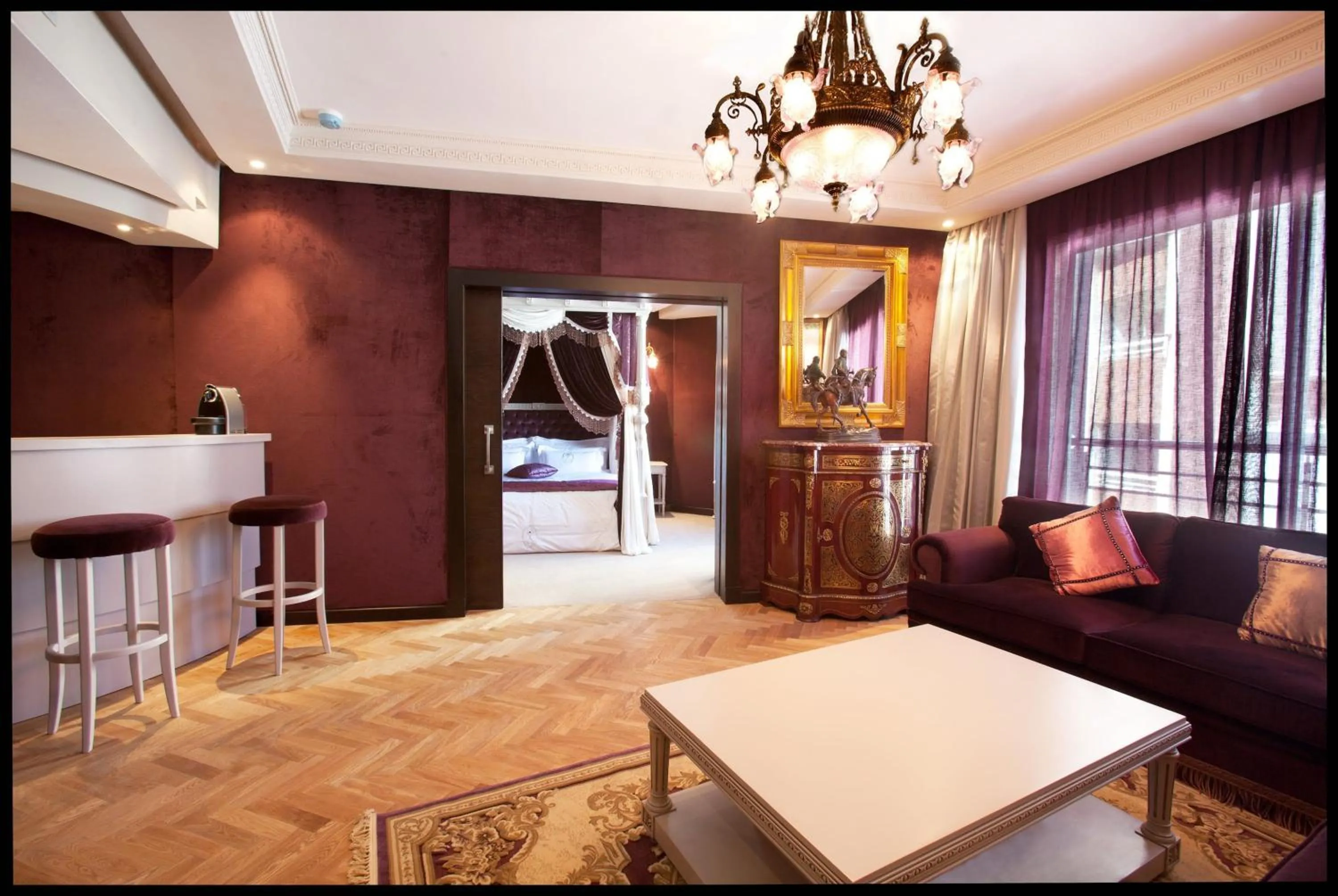 Living room in Art Palace Suites & Spa