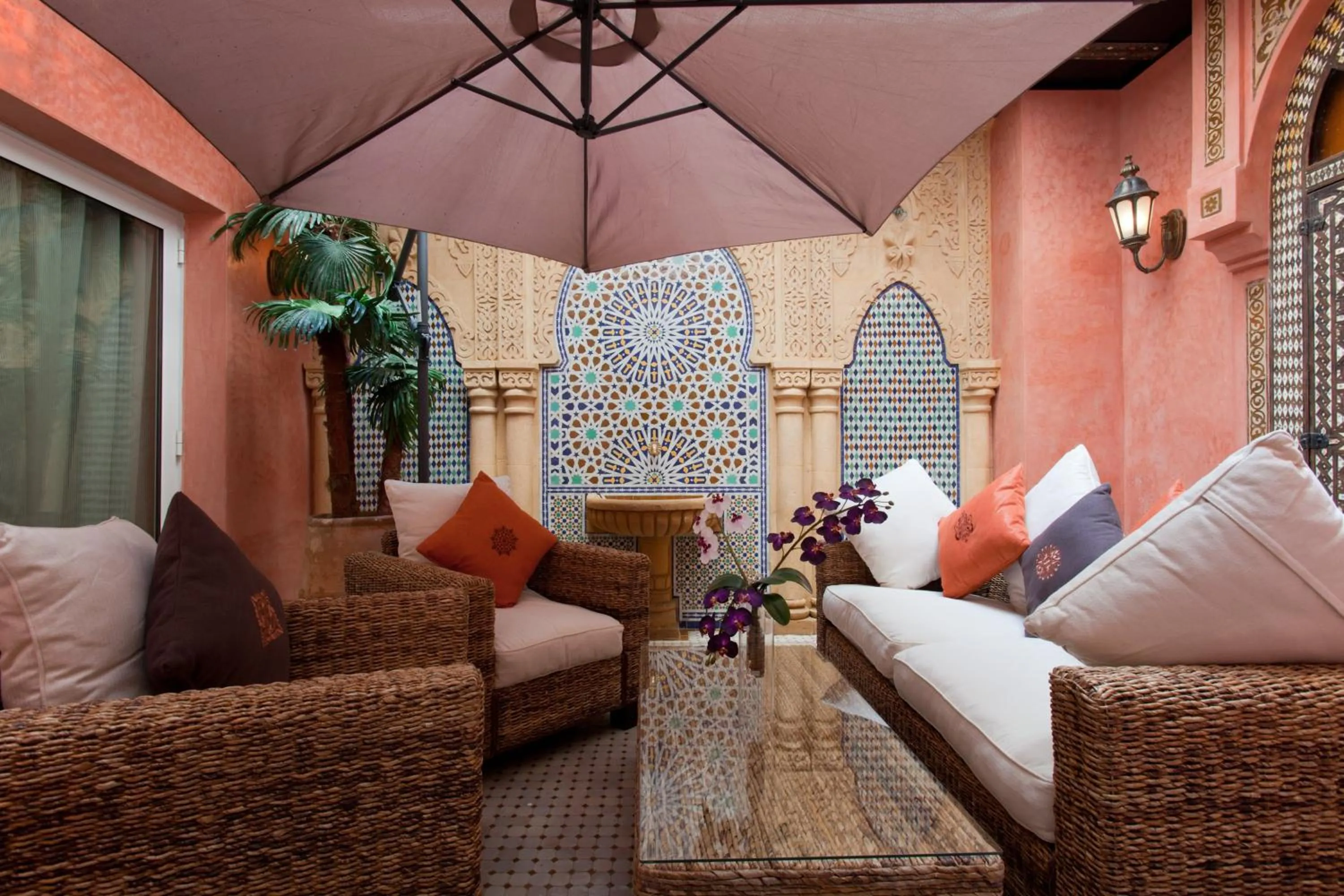 Patio in Art Palace Suites & Spa