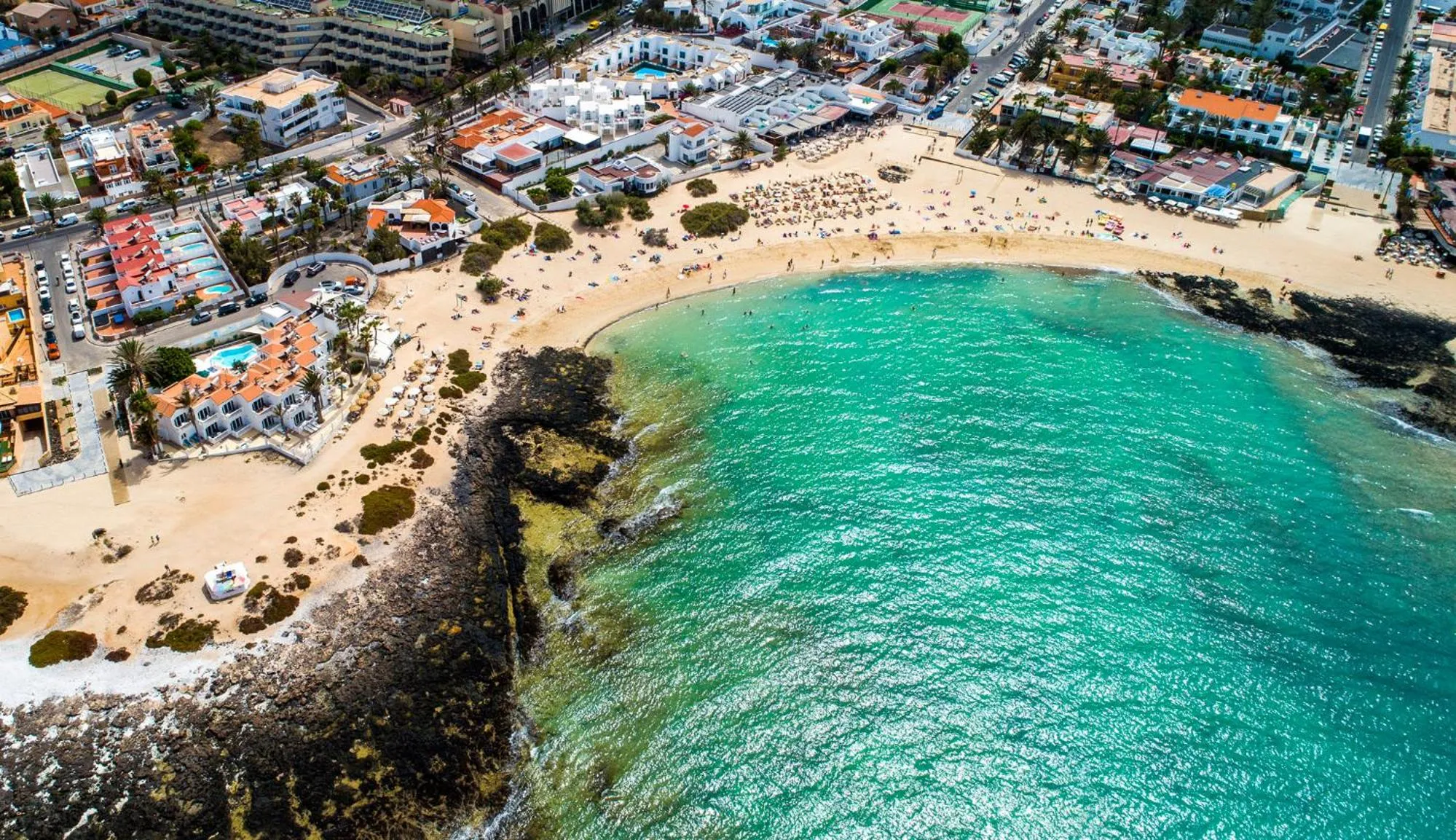 Bird's eye view in TAO Caleta Playa