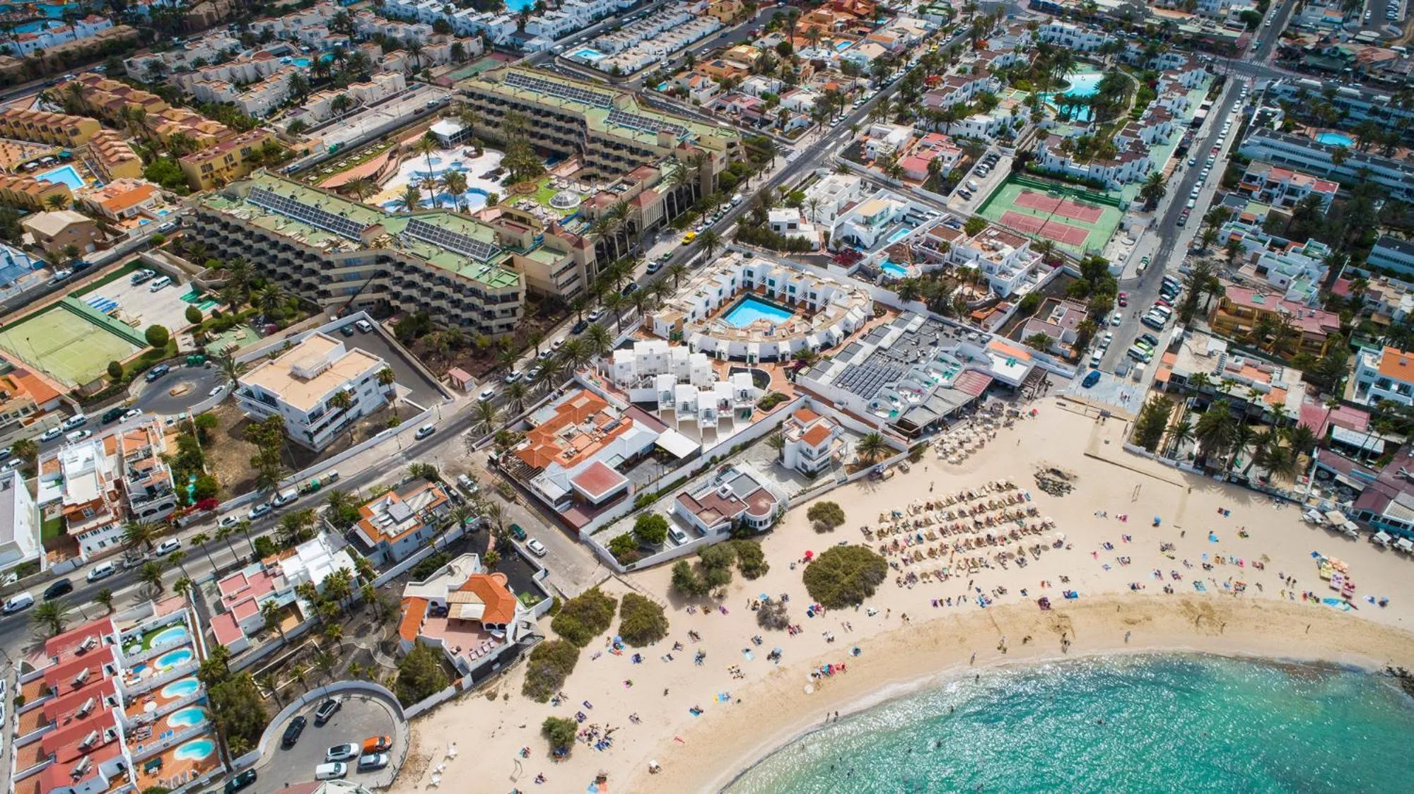 Bird's eye view in TAO Caleta Playa