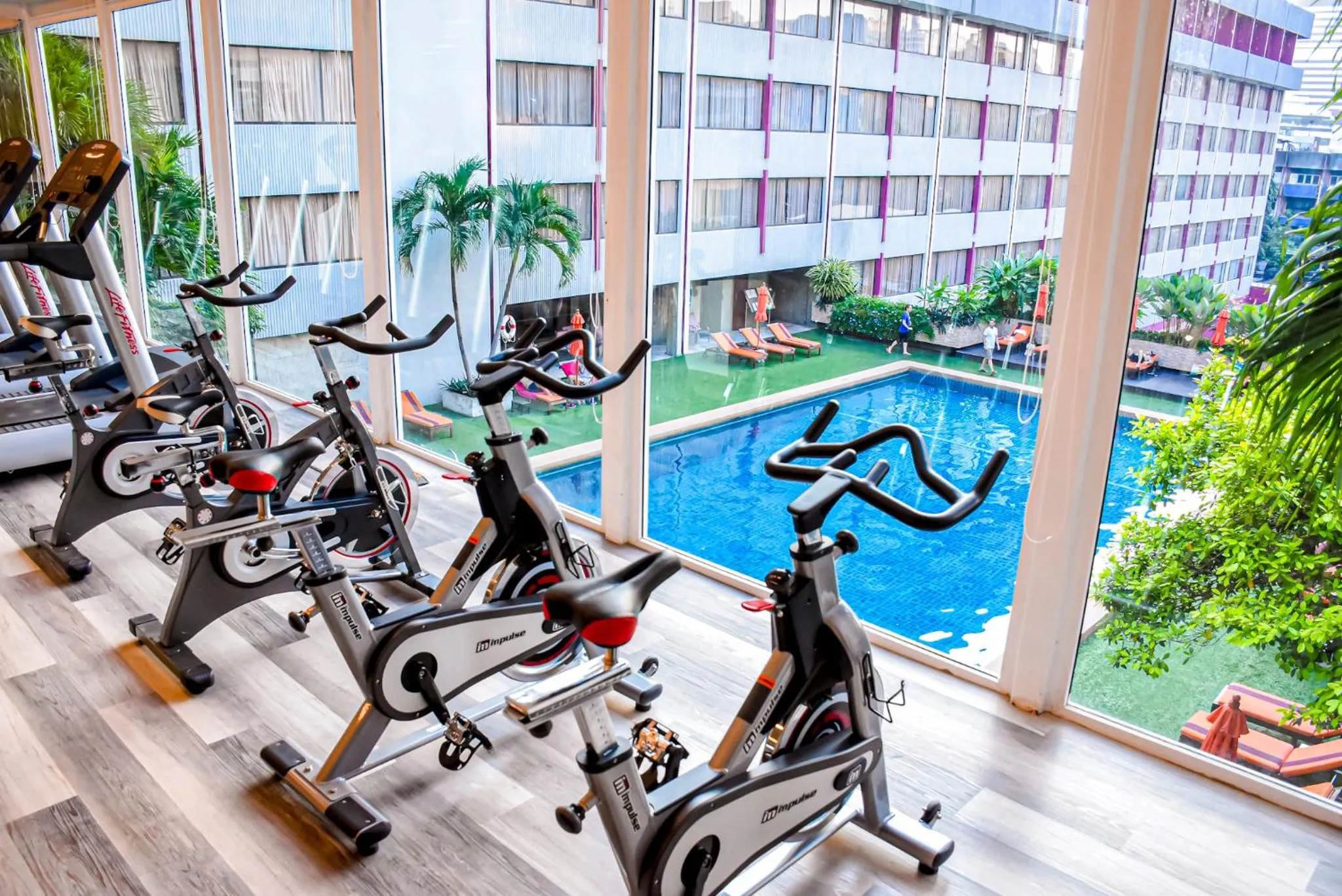 Fitness centre/facilities in Ambassador Hotel Bangkok