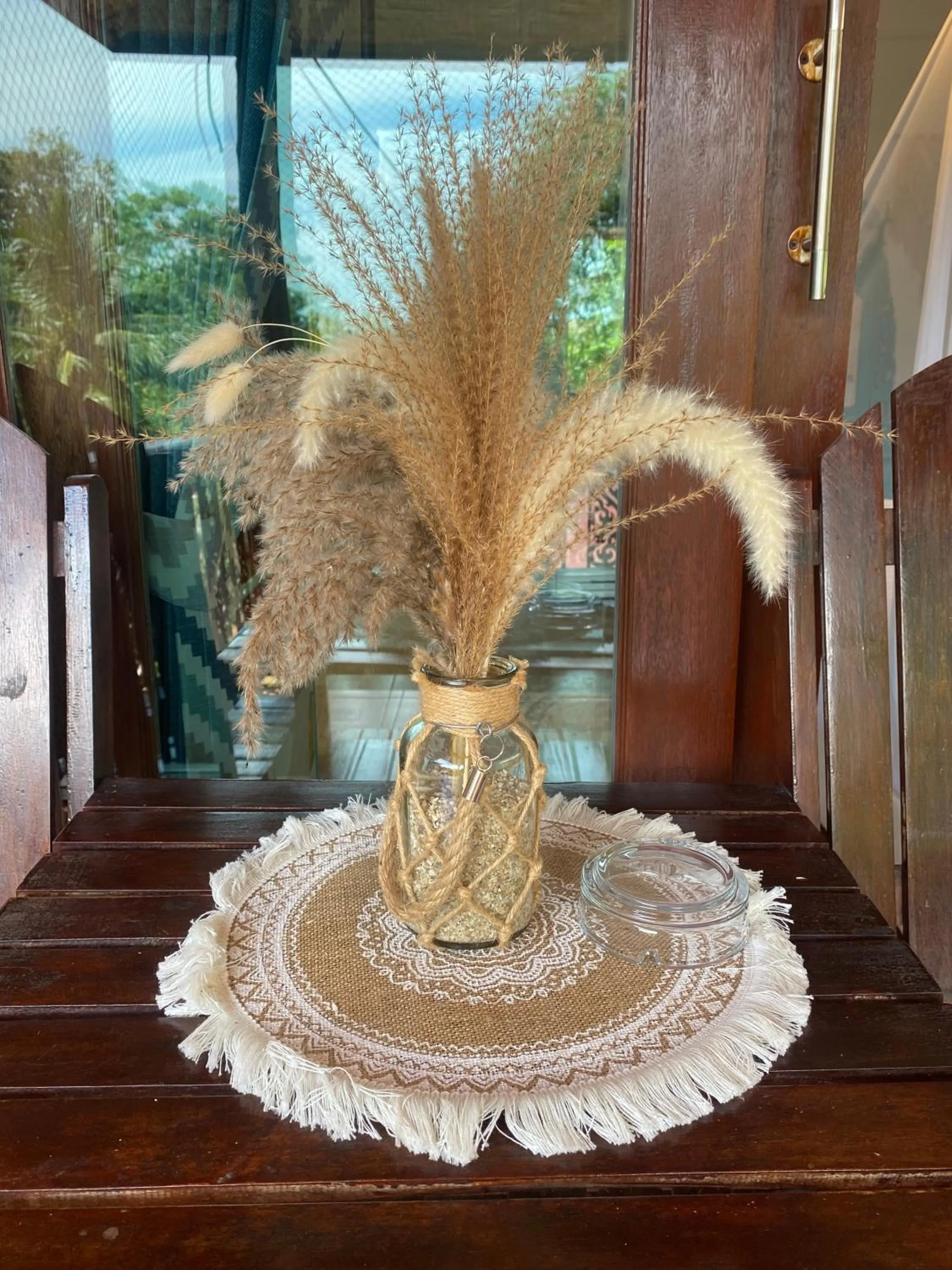 Decorative detail in Baan Kiao