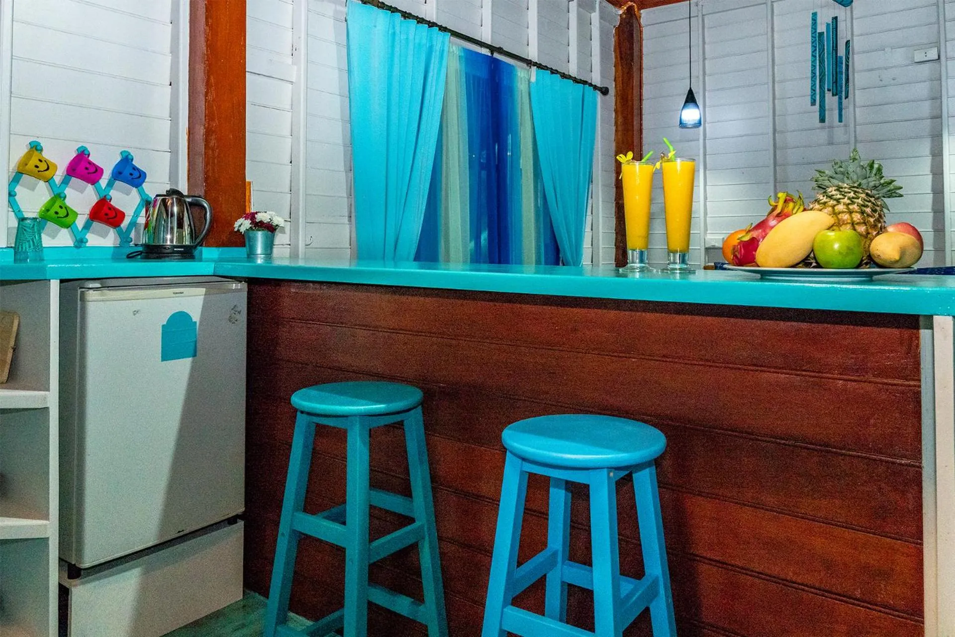 Seating area in Baan Kiao