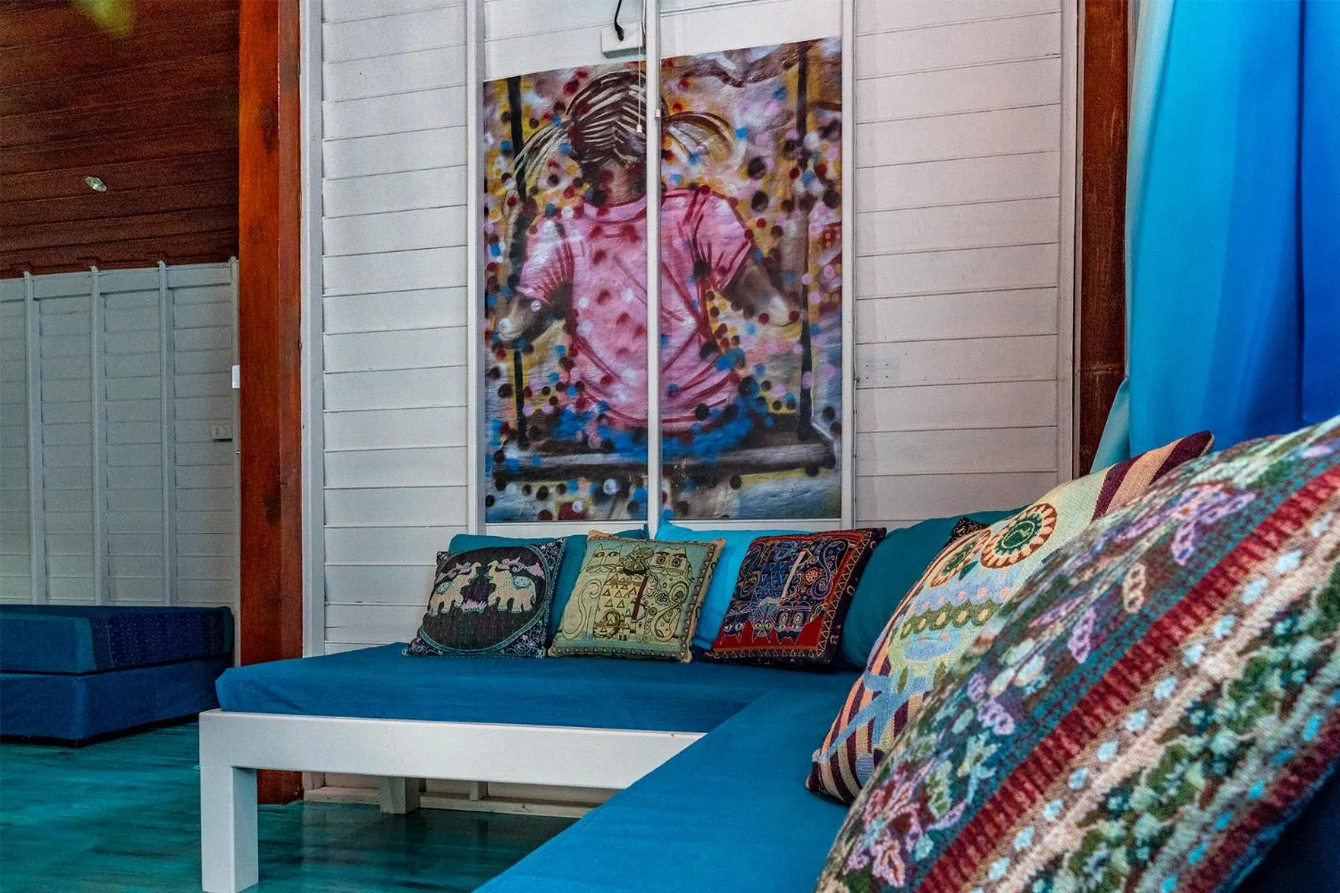 Living room in Baan Kiao