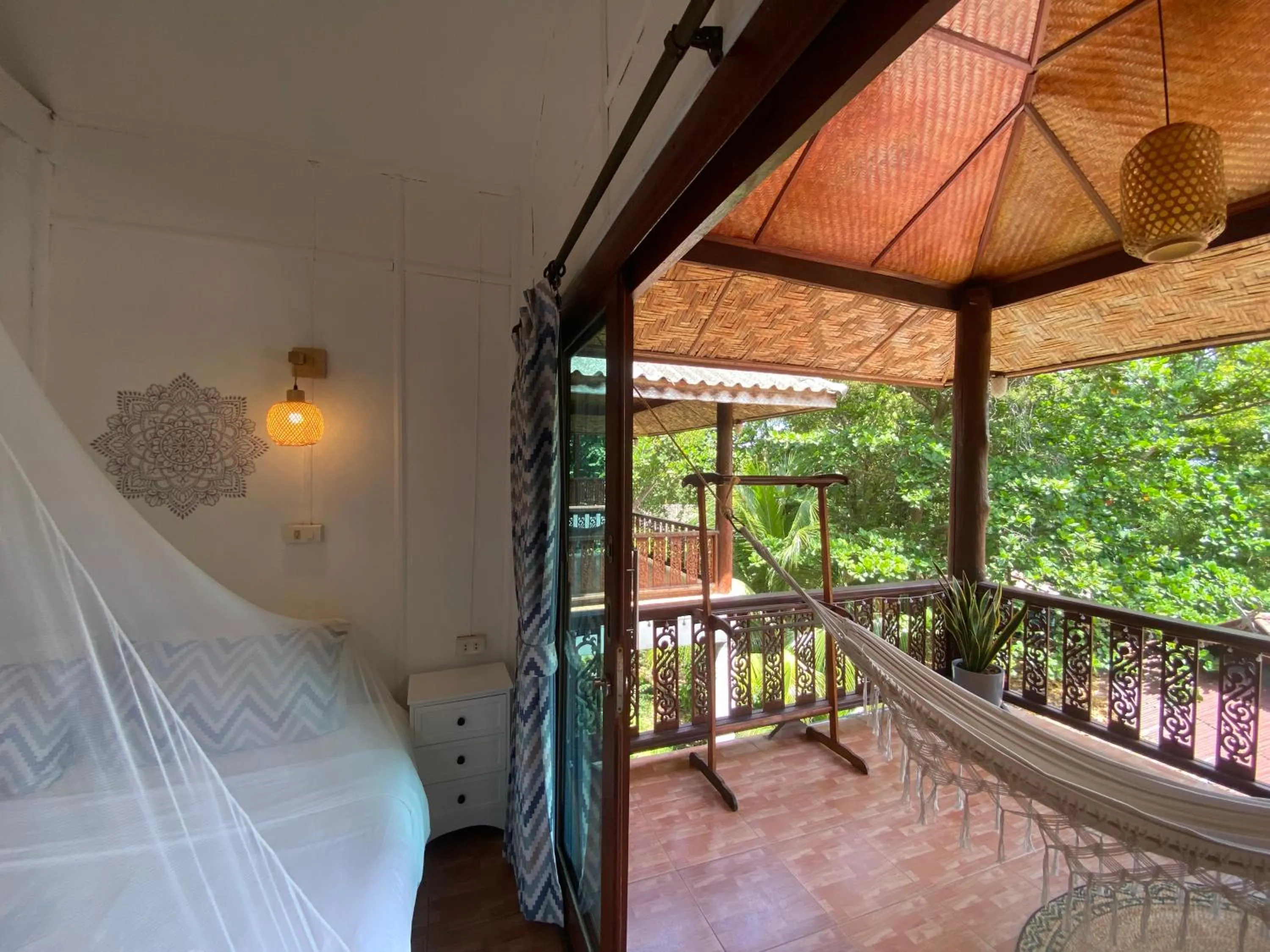 Bedroom, Bed in Baan Kiao