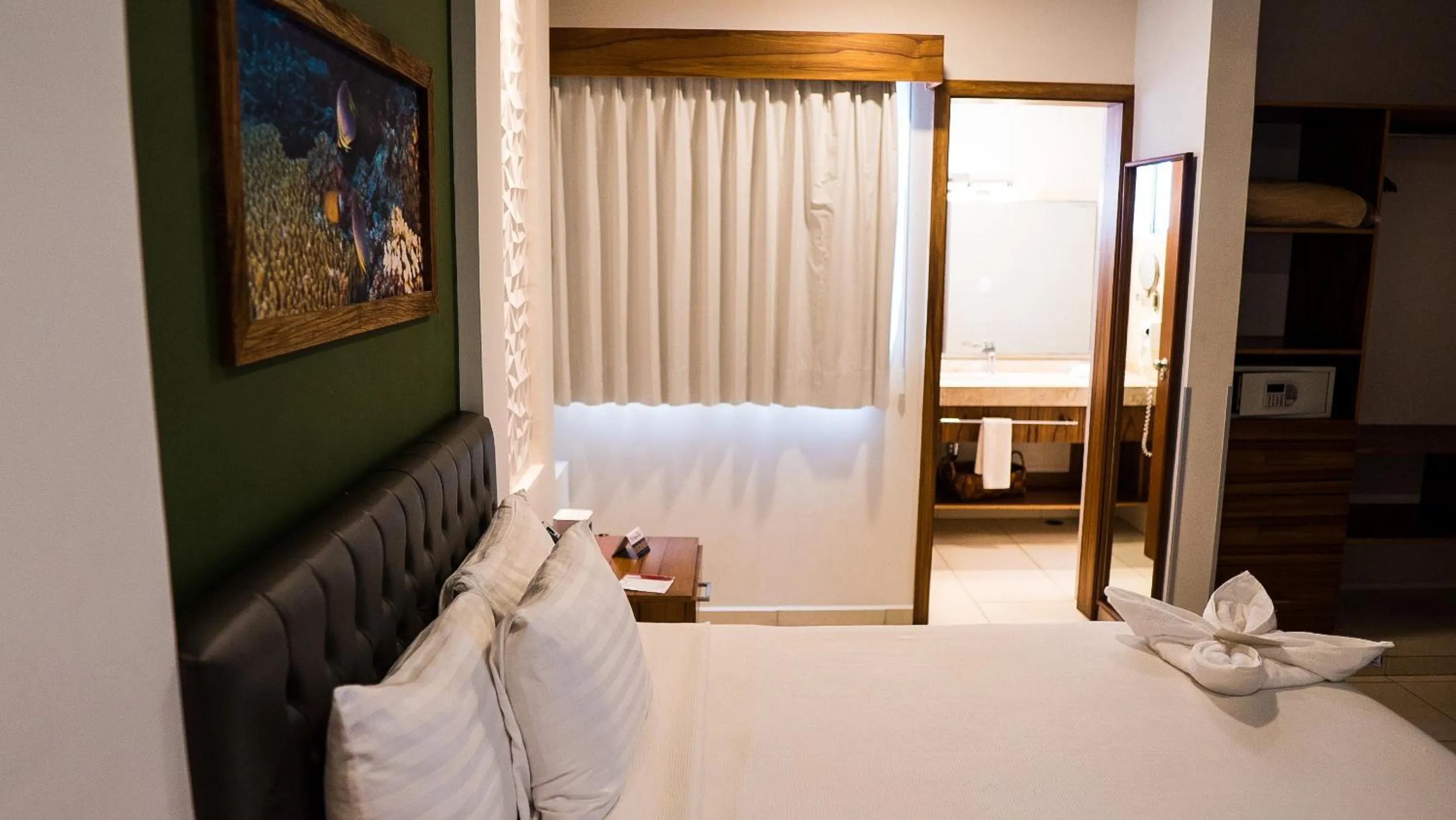 Bed in Hotel Clipperton