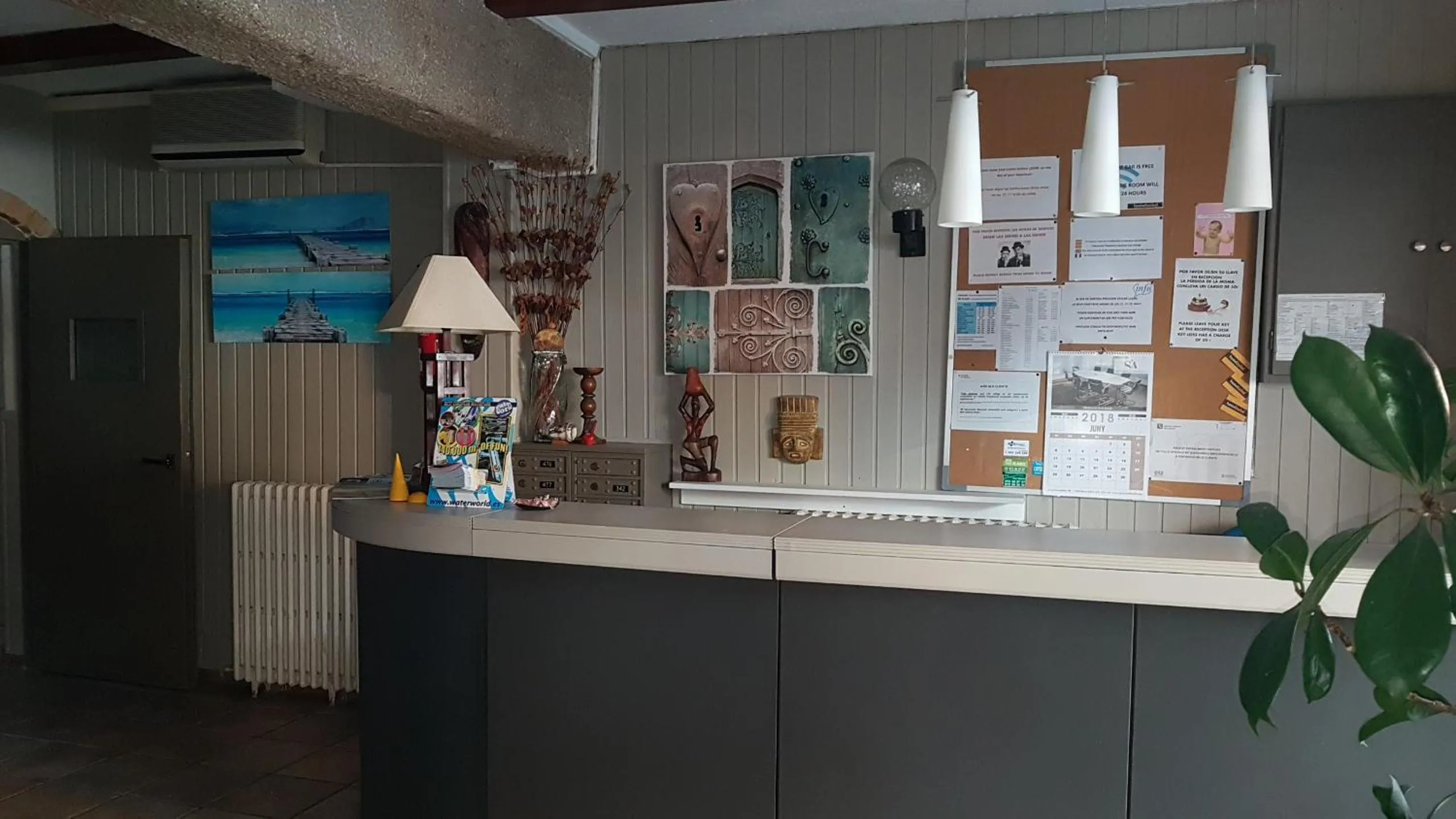 Lobby or reception in Hostal Isabel