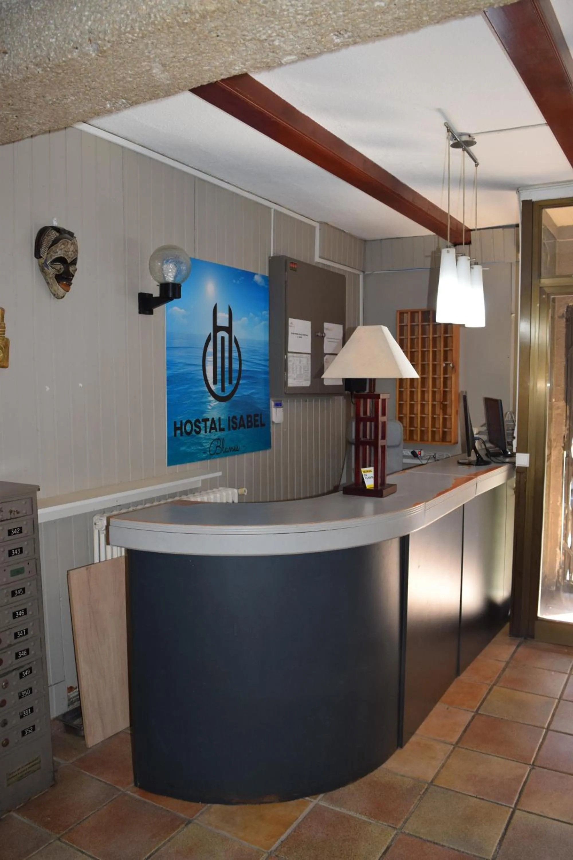 Lobby or reception in Hostal Isabel