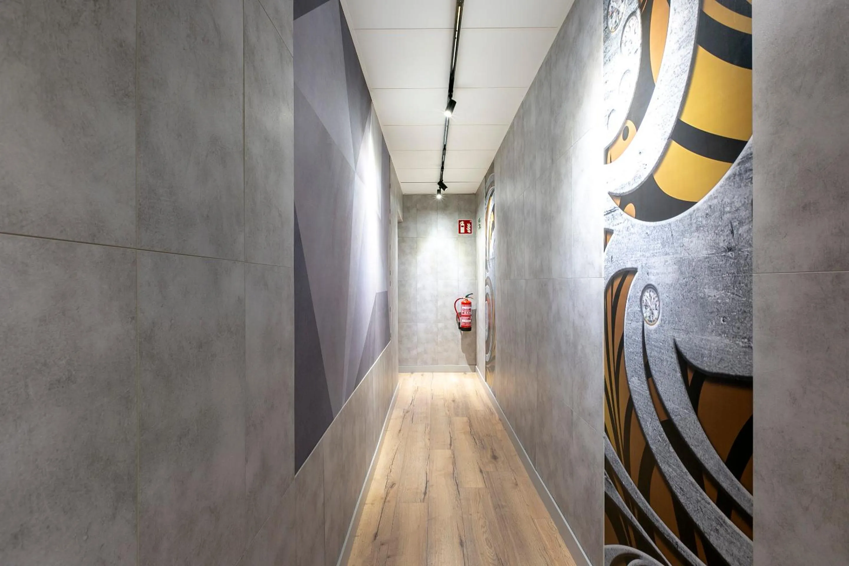 Decorative detail in Hostal Anton Martin