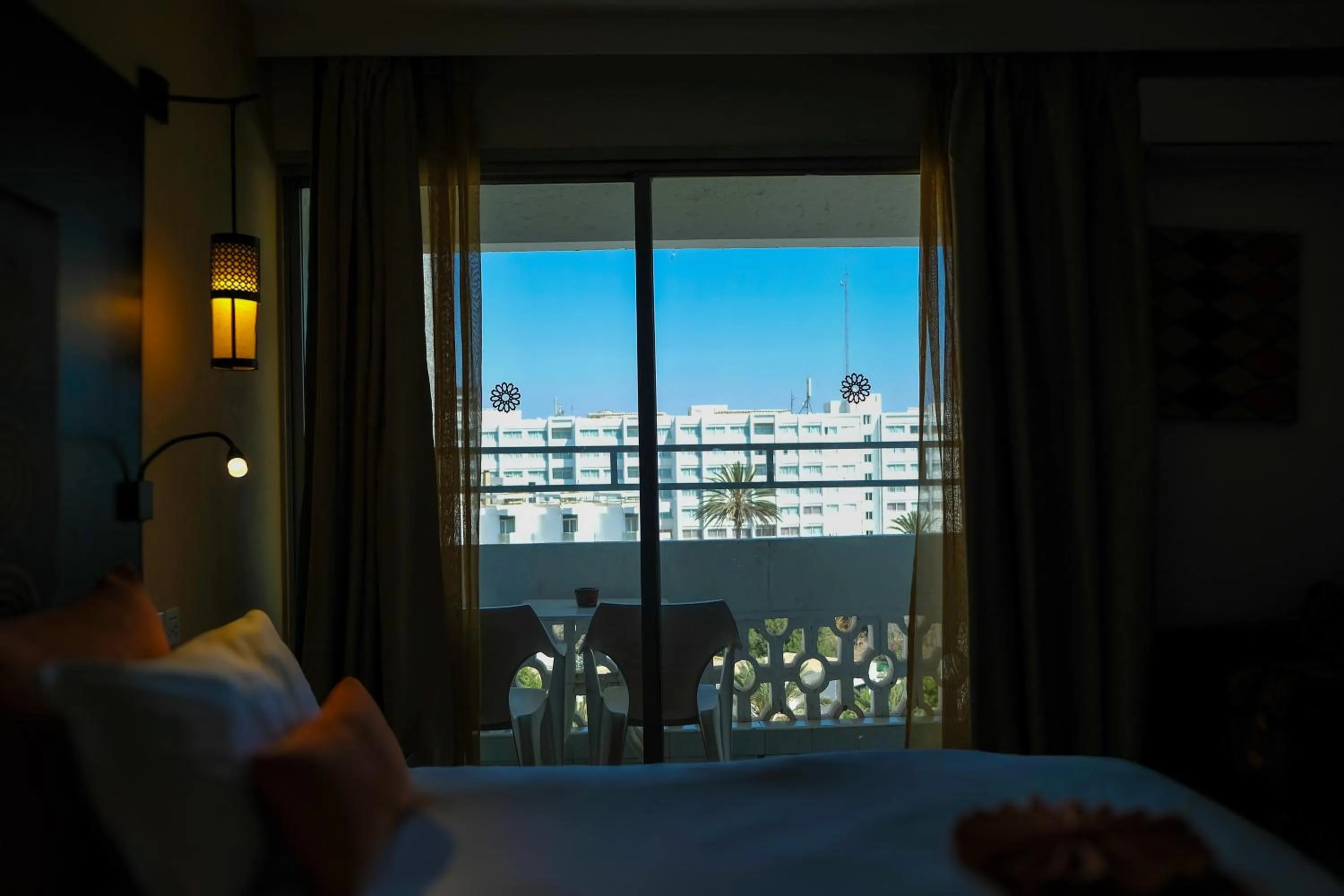 Balcony/Terrace, Bed in HAMILTON Agadir