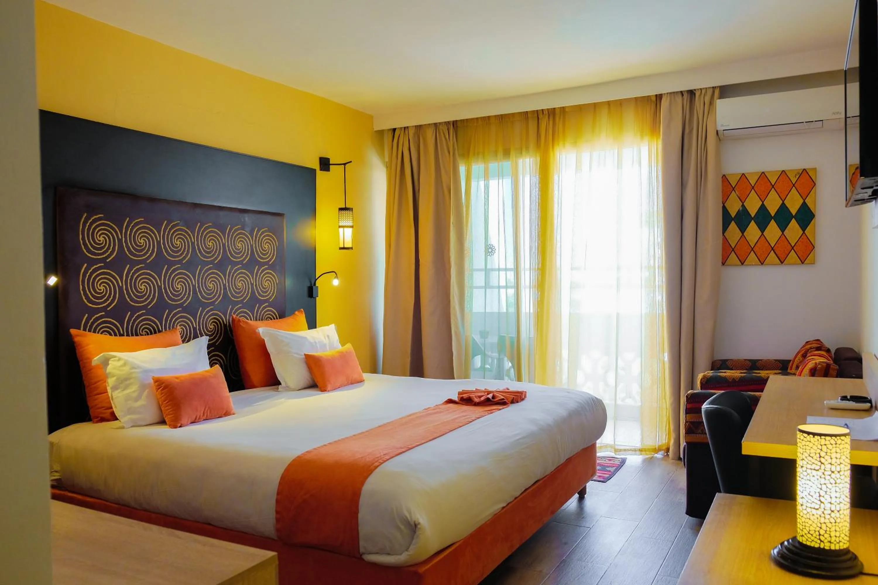 Bedroom, Bed in HAMILTON Agadir