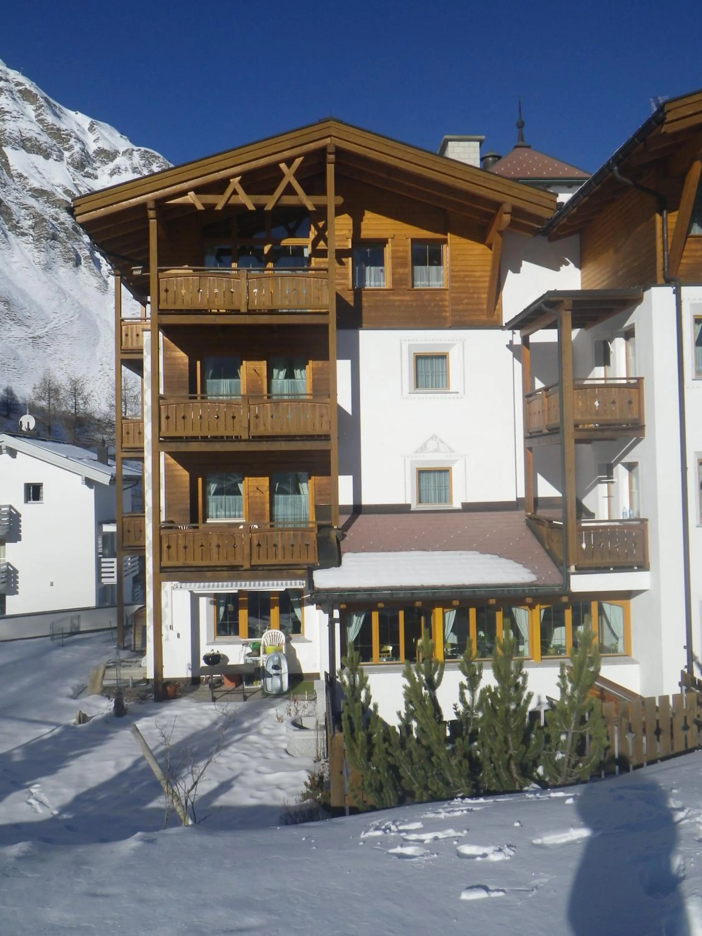 Balcony/Terrace in Apart-Garni Motnaida