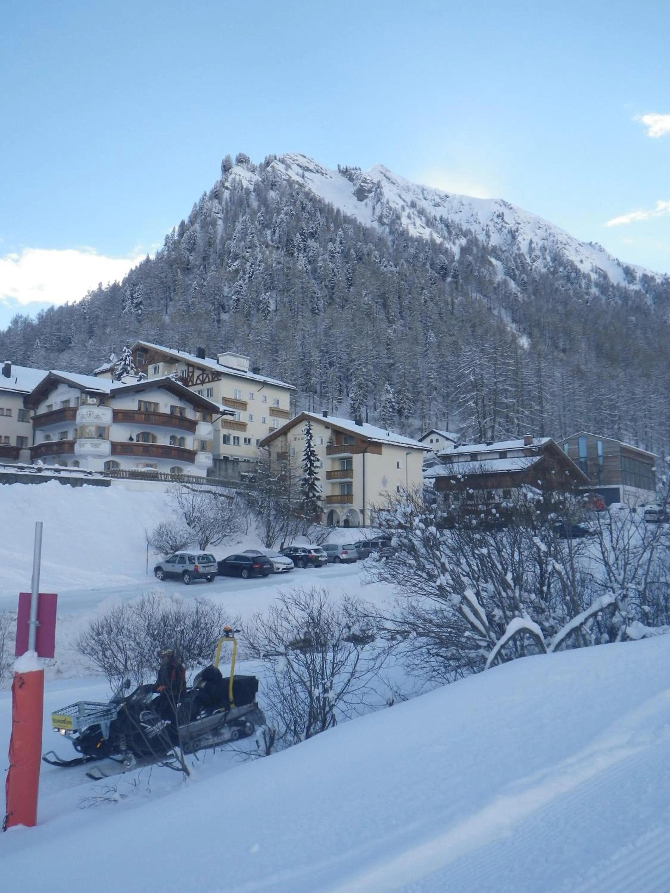 Skiing in Apart-Garni Motnaida