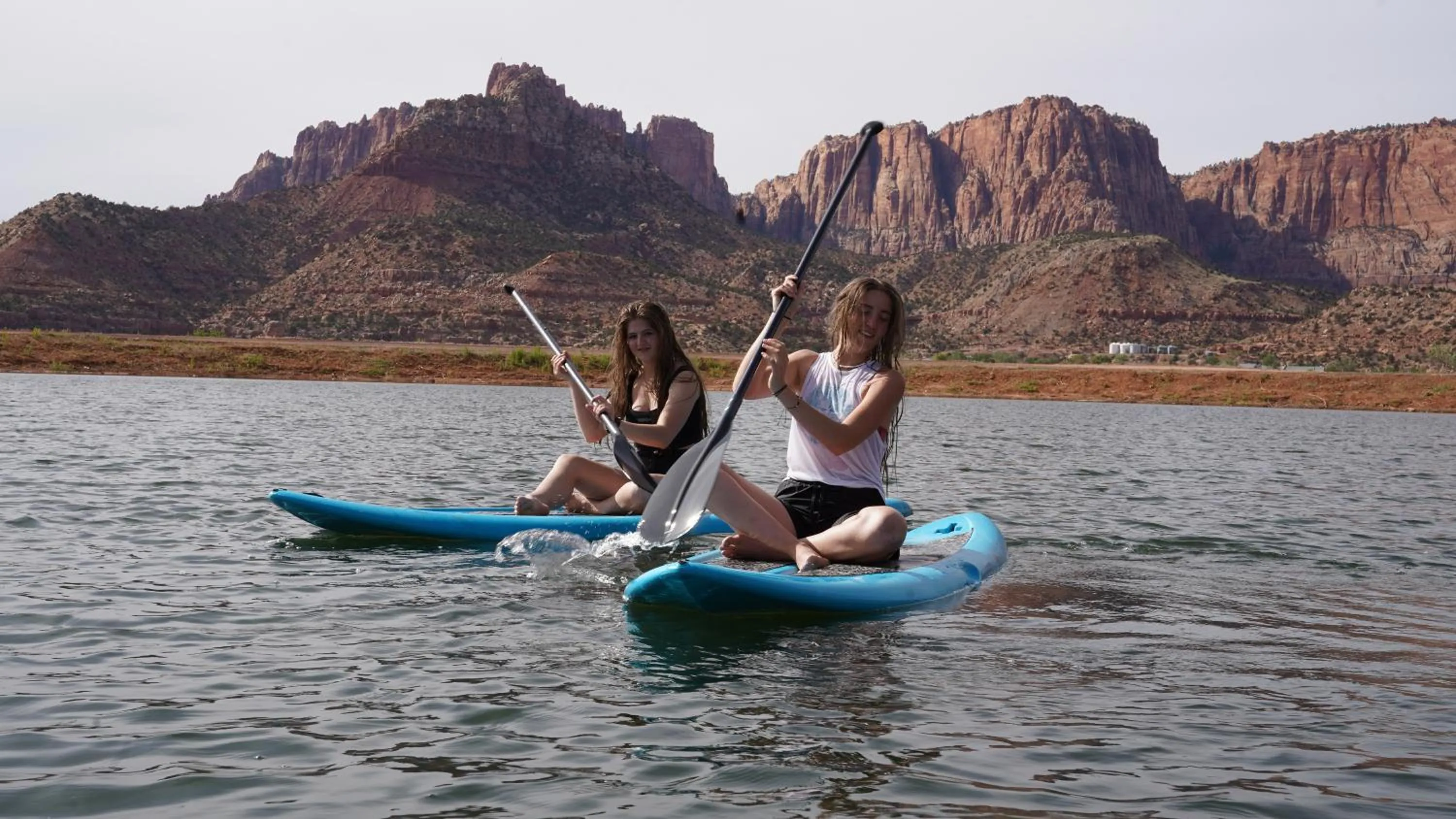 Natural landscape in Zion View Camping