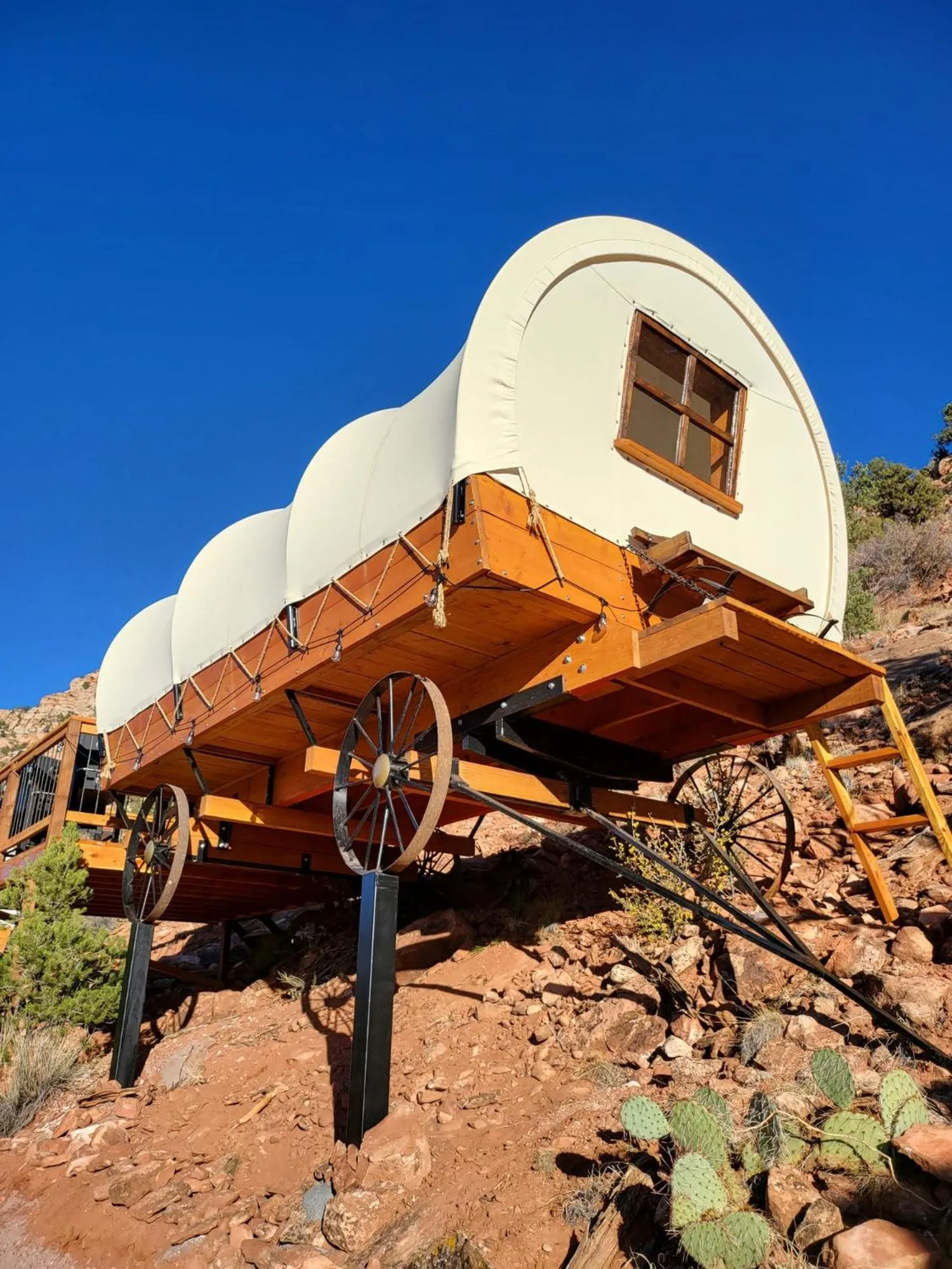 Property building in Zion View Camping