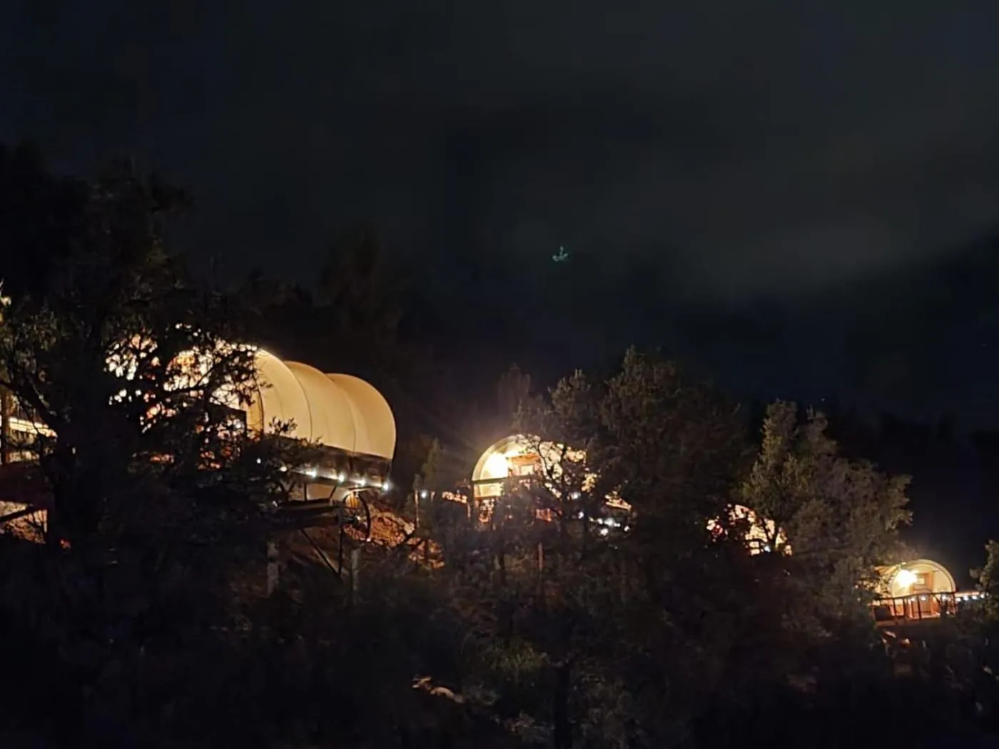 Natural landscape in Zion View Camping