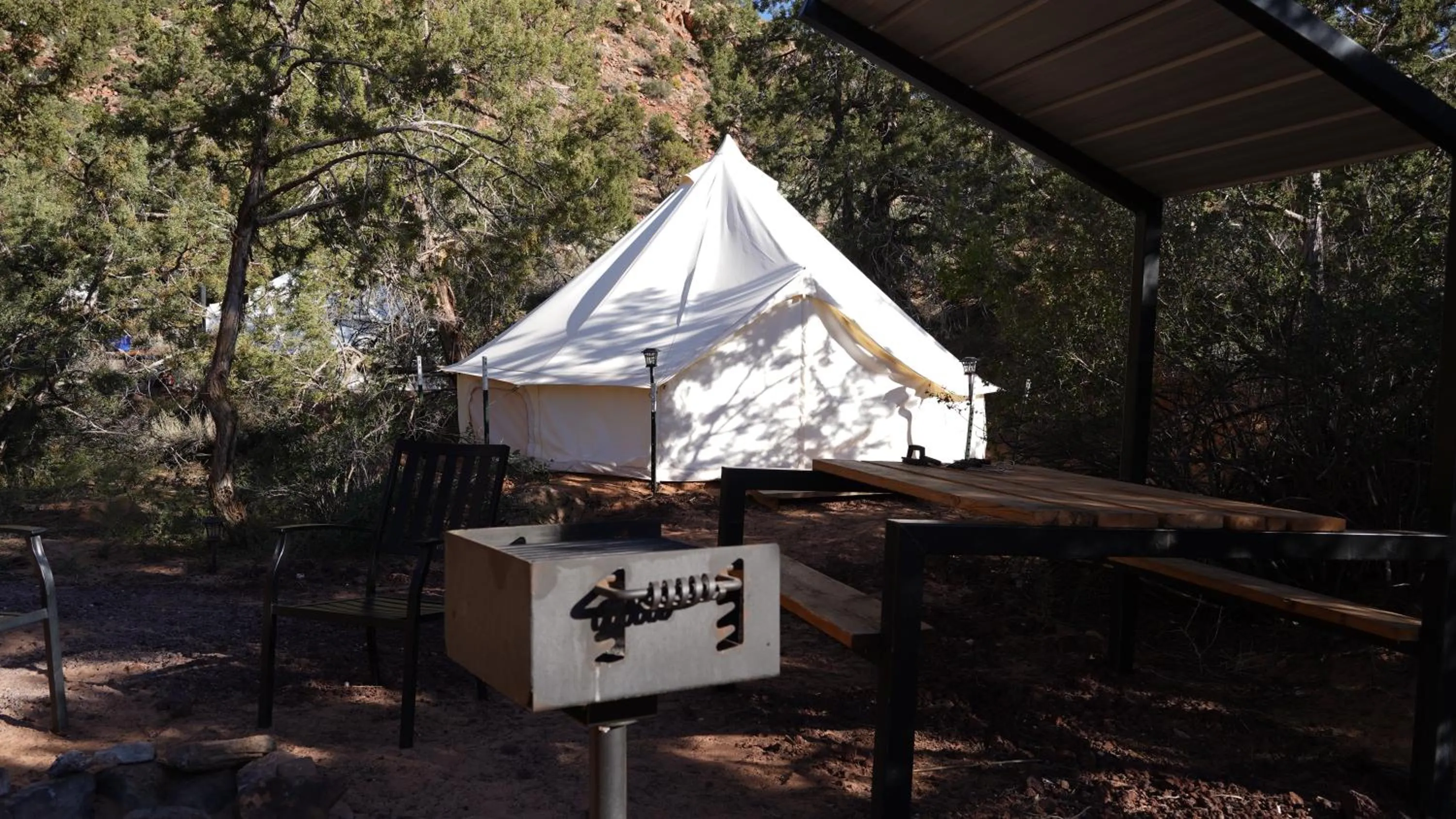 Property building in Zion View Camping