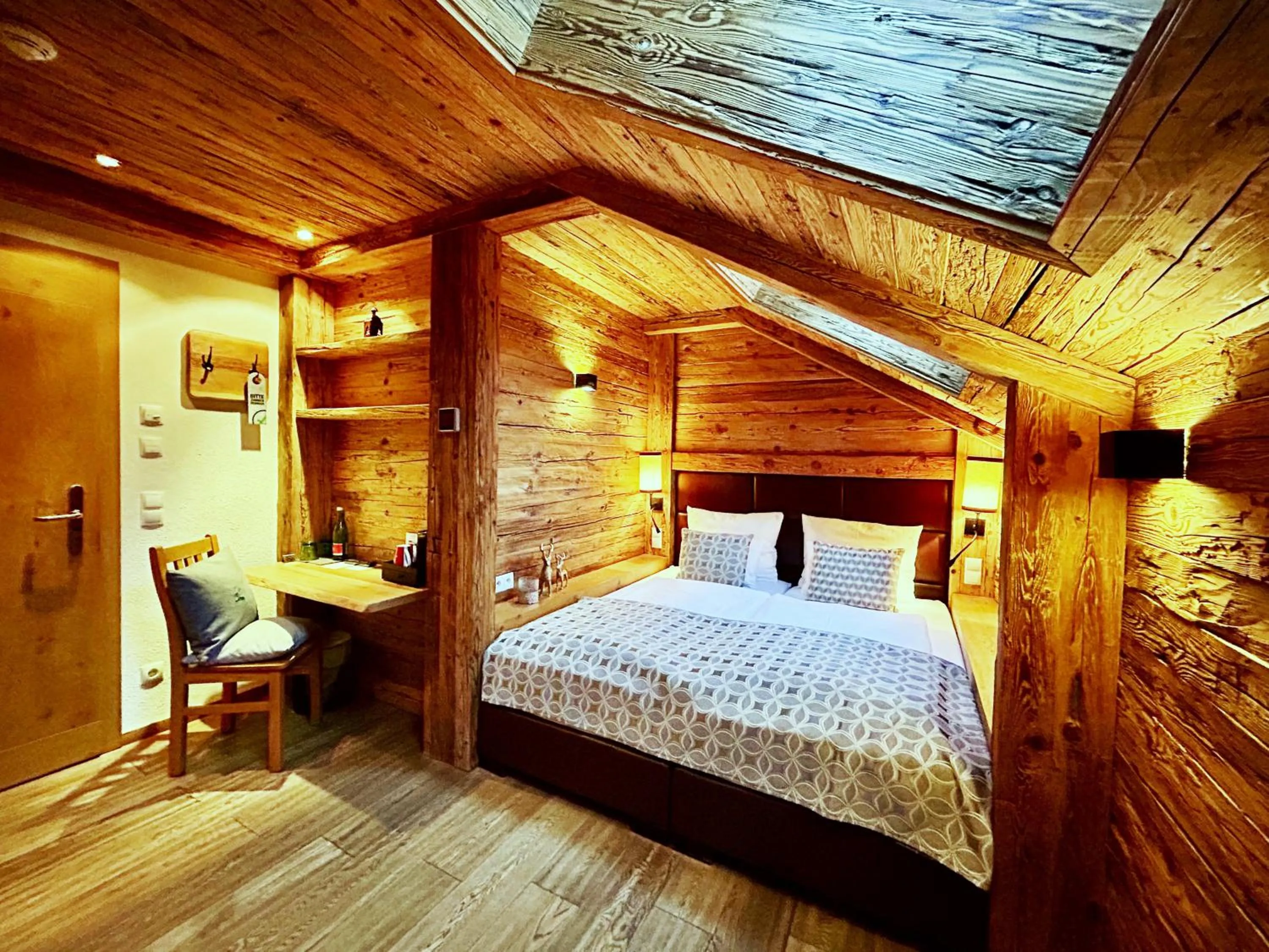 Photo of the whole room, Bed in Maierl-Alm & Maierl-Chalets