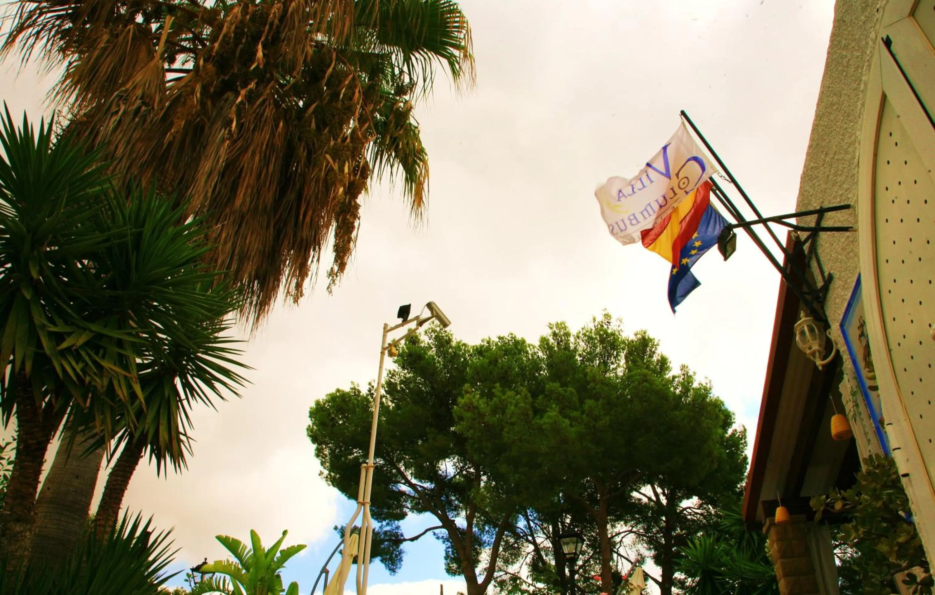 Decorative detail in Villa Columbus Rooms and Restaurant