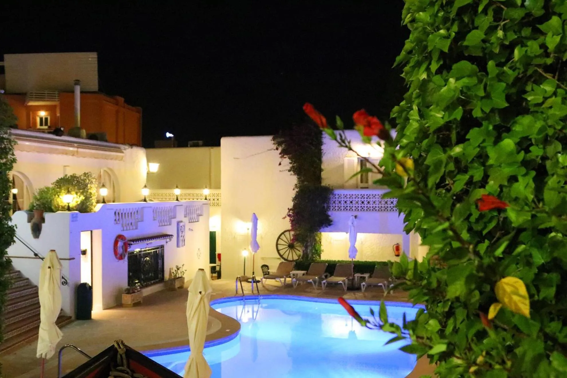 Night in Villa Columbus Rooms and Restaurant