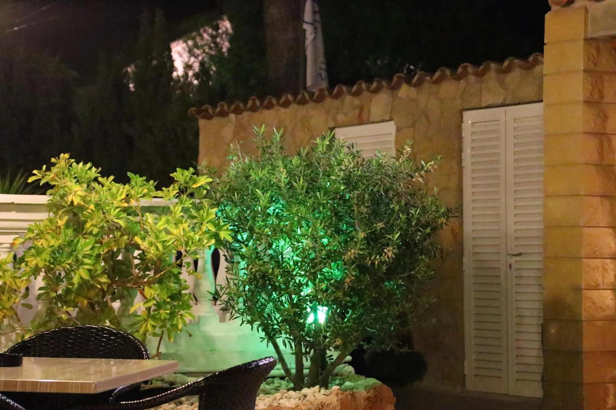 Garden in Villa Columbus Rooms and Restaurant