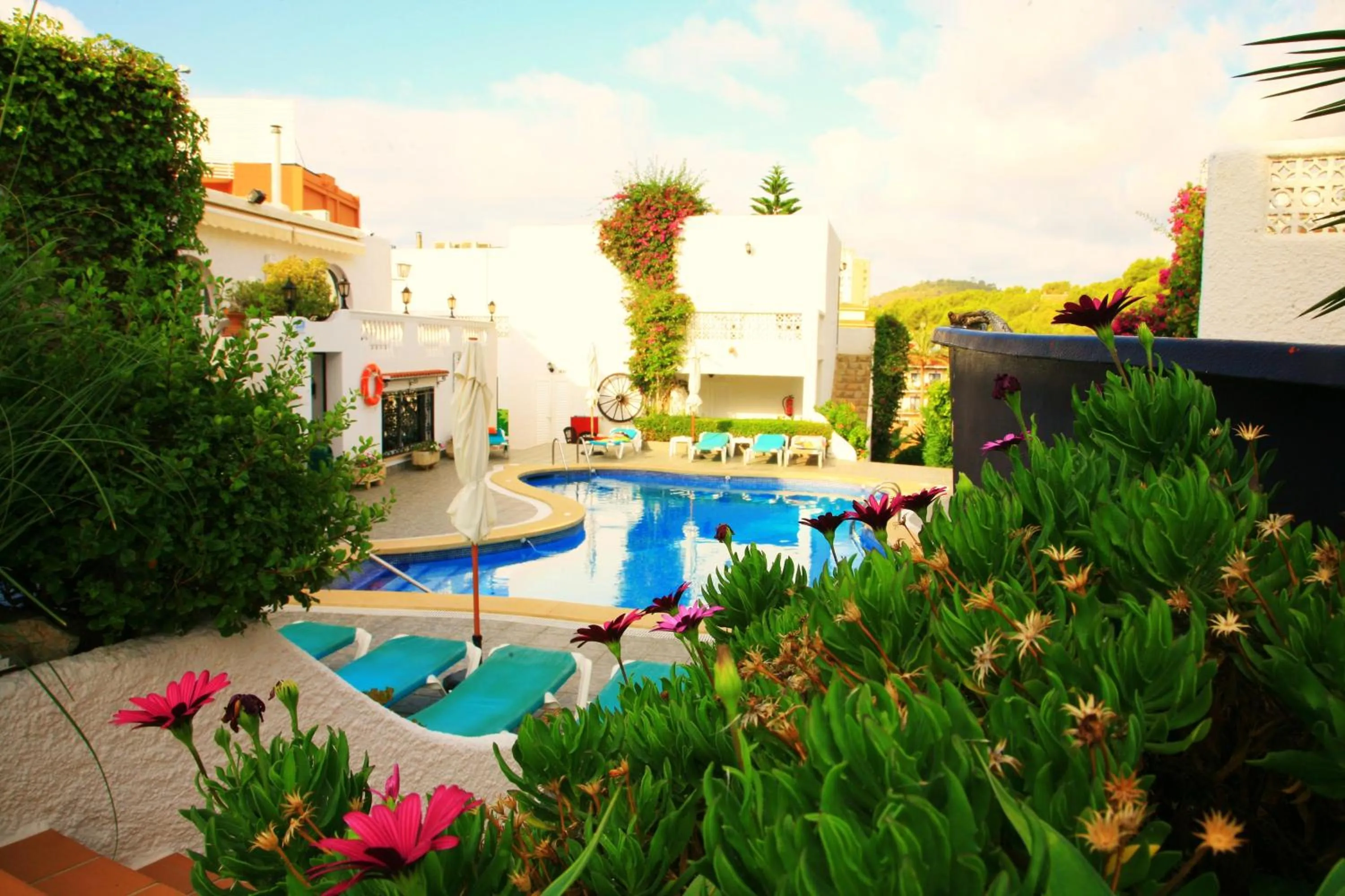 Garden in Villa Columbus Rooms and Restaurant