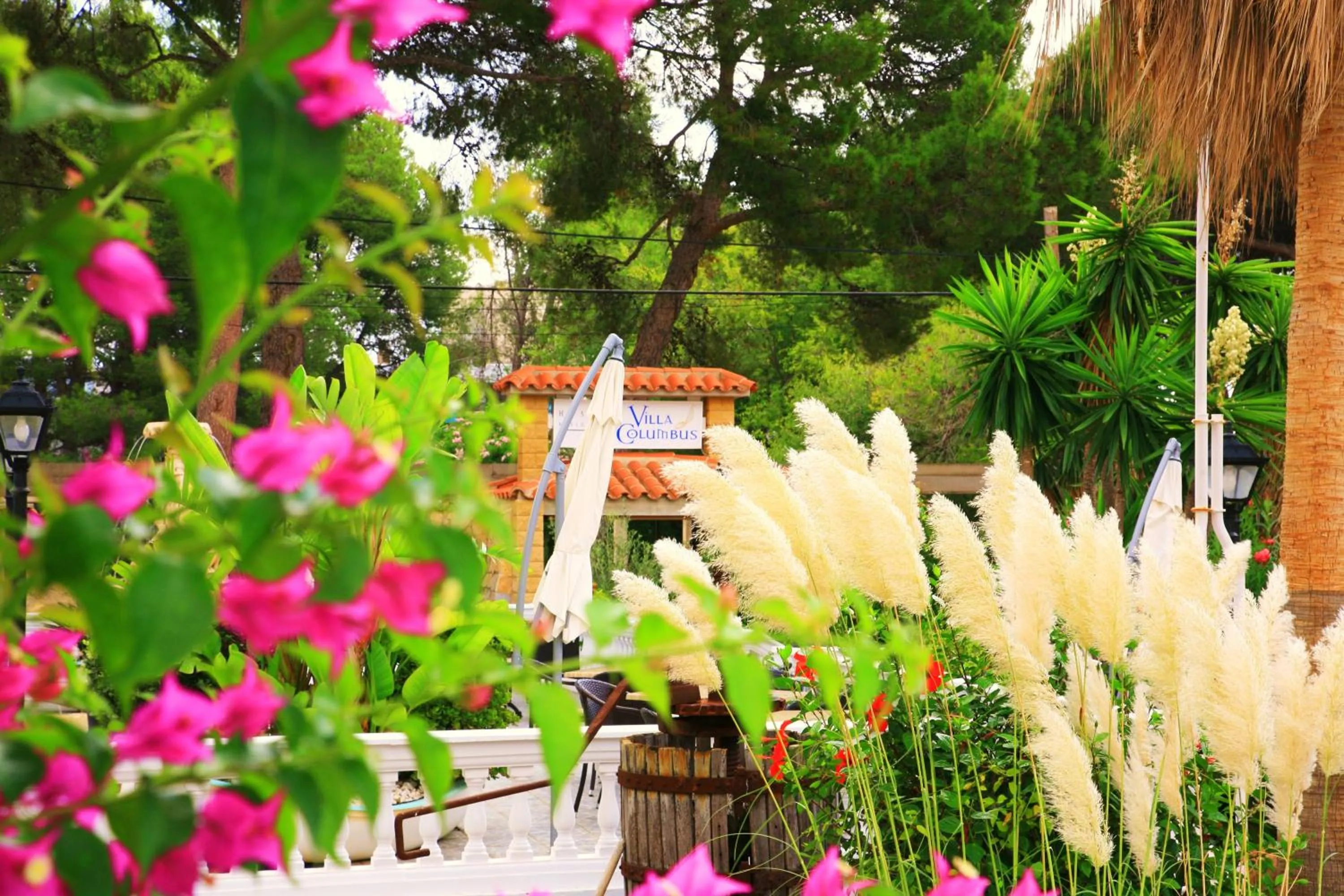 Facade/entrance in Villa Columbus Rooms and Restaurant