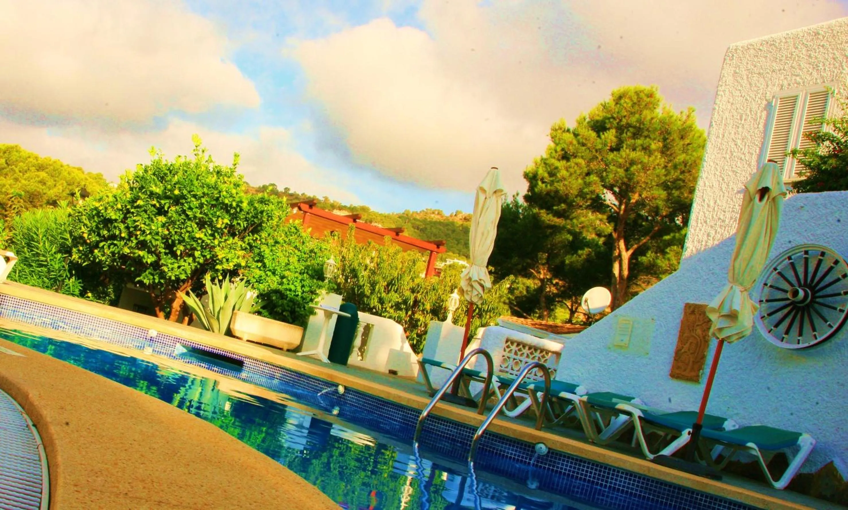 Facade/entrance in Villa Columbus Rooms and Restaurant