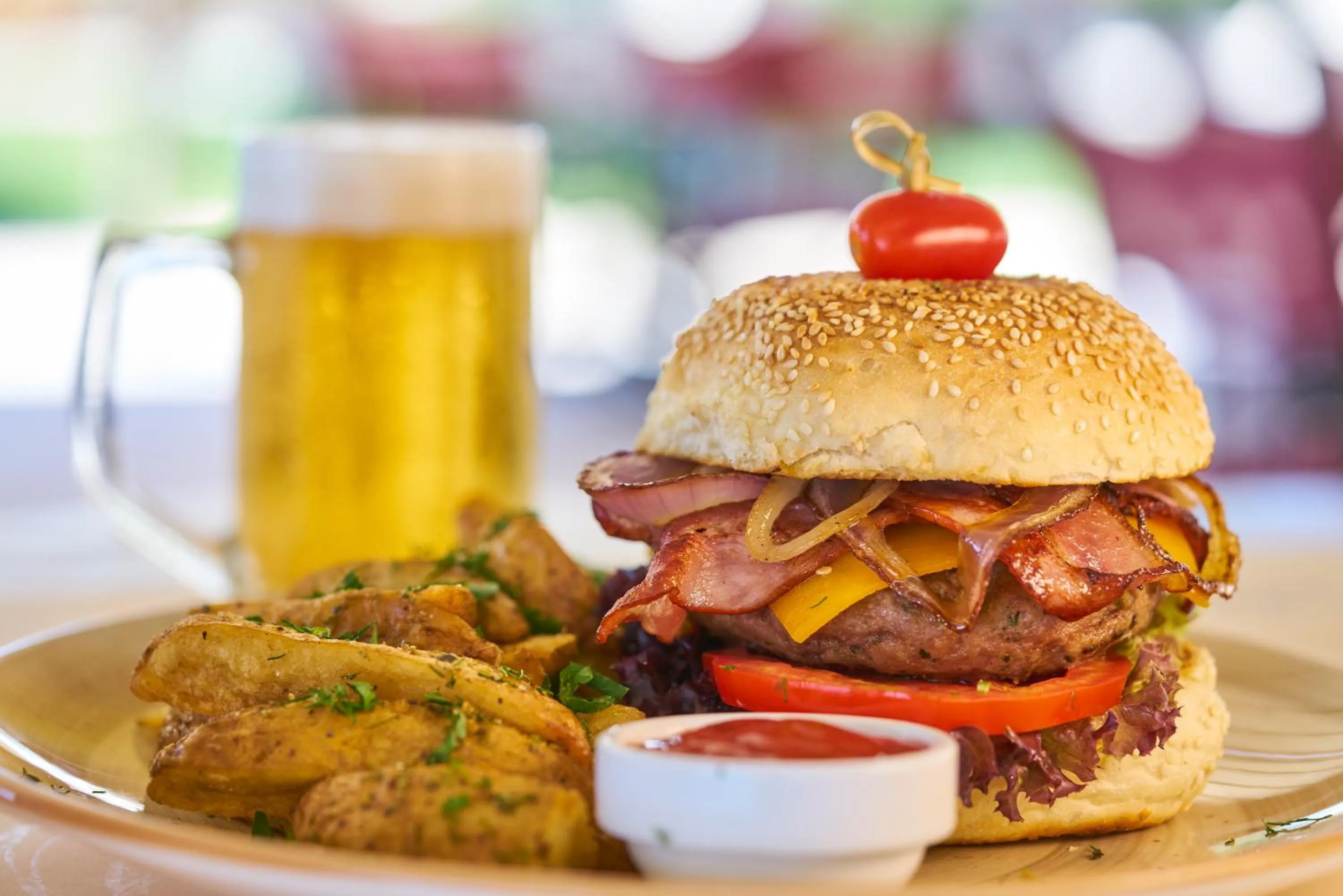 Food and drinks in Avantis Suites Hotel