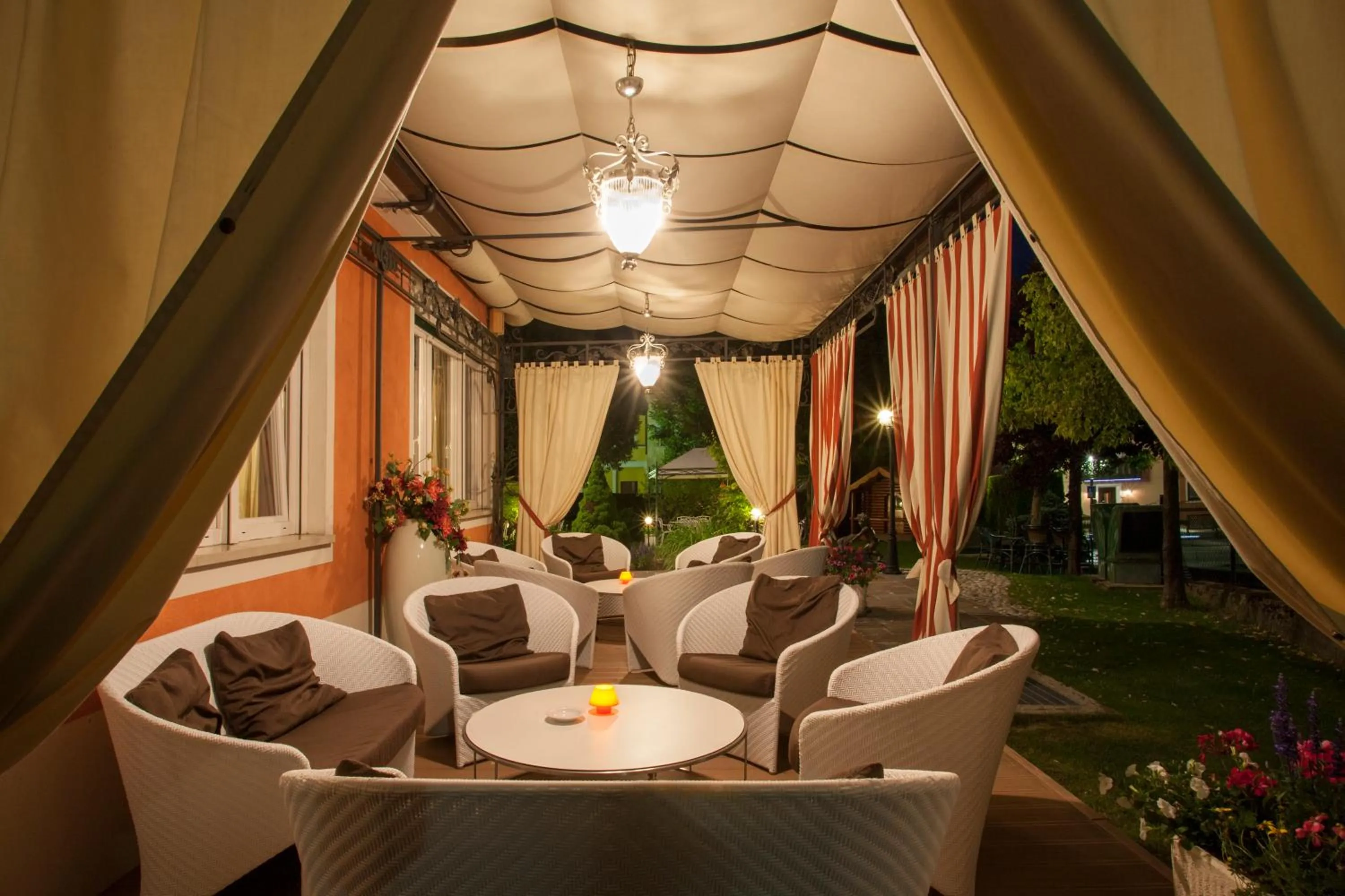 Garden in Hotel Luis