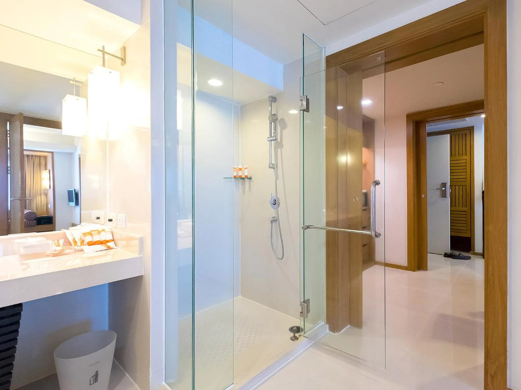 Shower in dusitD2 Chiang Mai