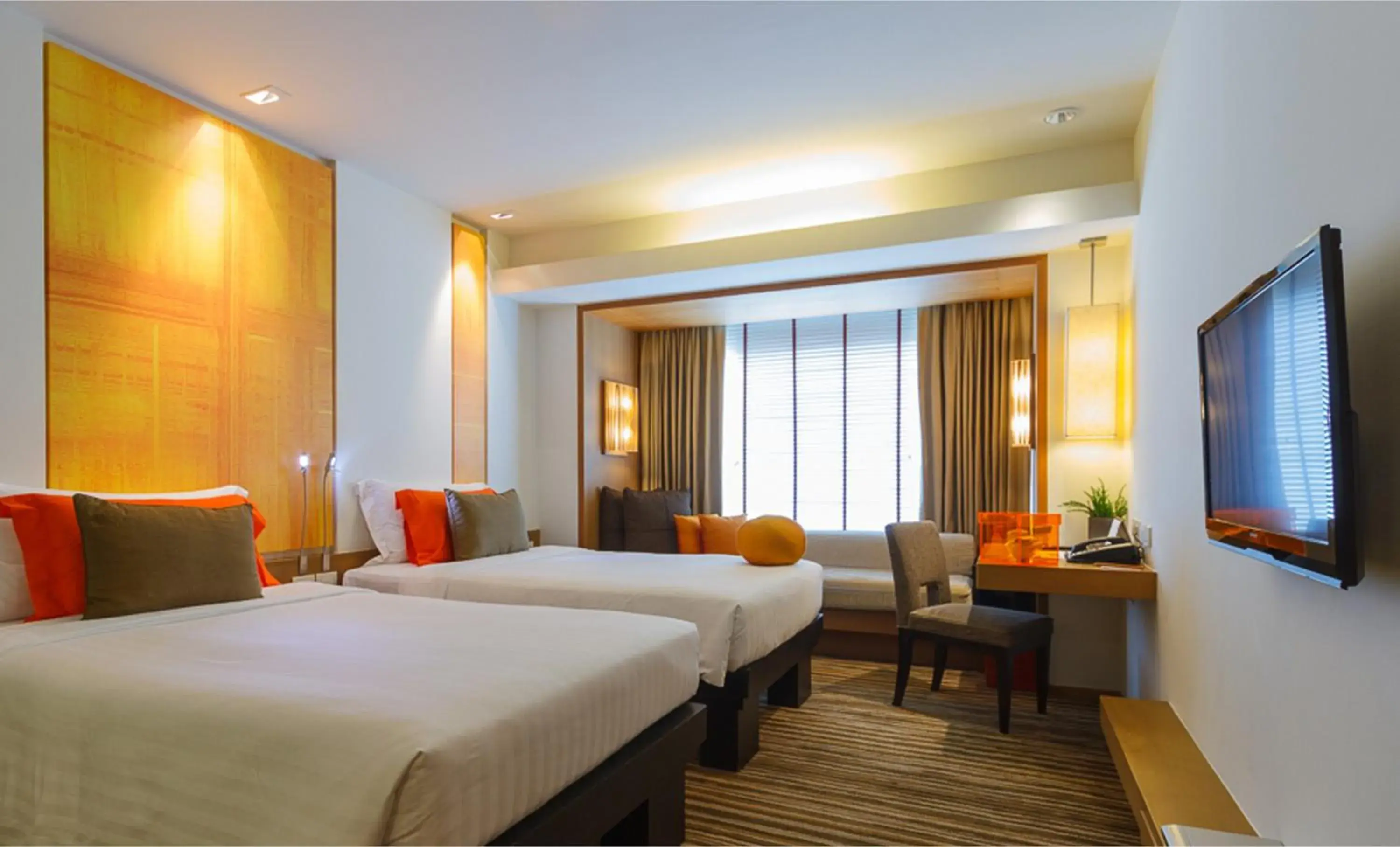 Club Deluxe Twin in dusitD2 Chiang Mai Club Deluxe Twin in dusitD2 Chiang Mai