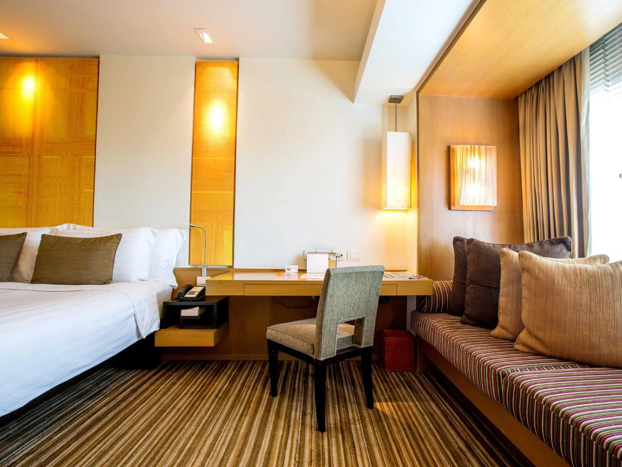 Bed in dusitD2 Chiang Mai