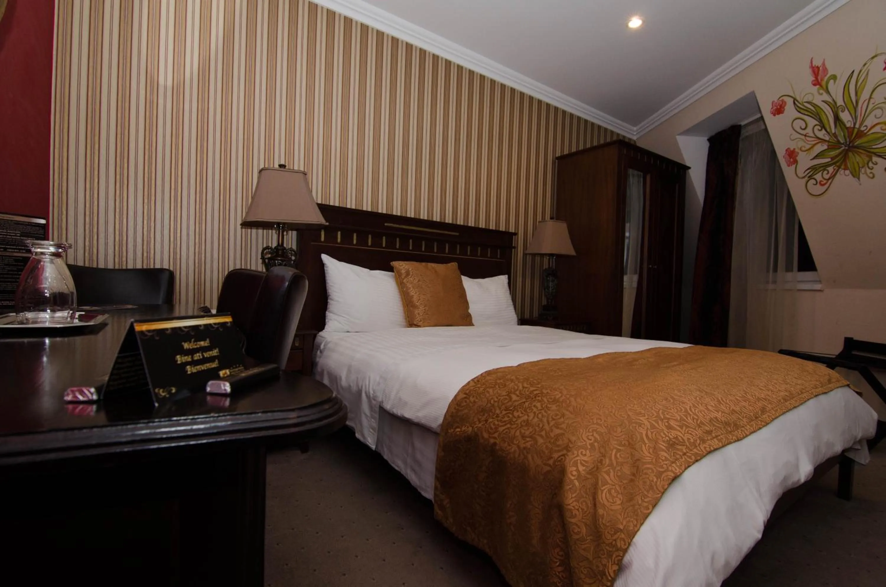 Bed in Hotel Boutique Monaco