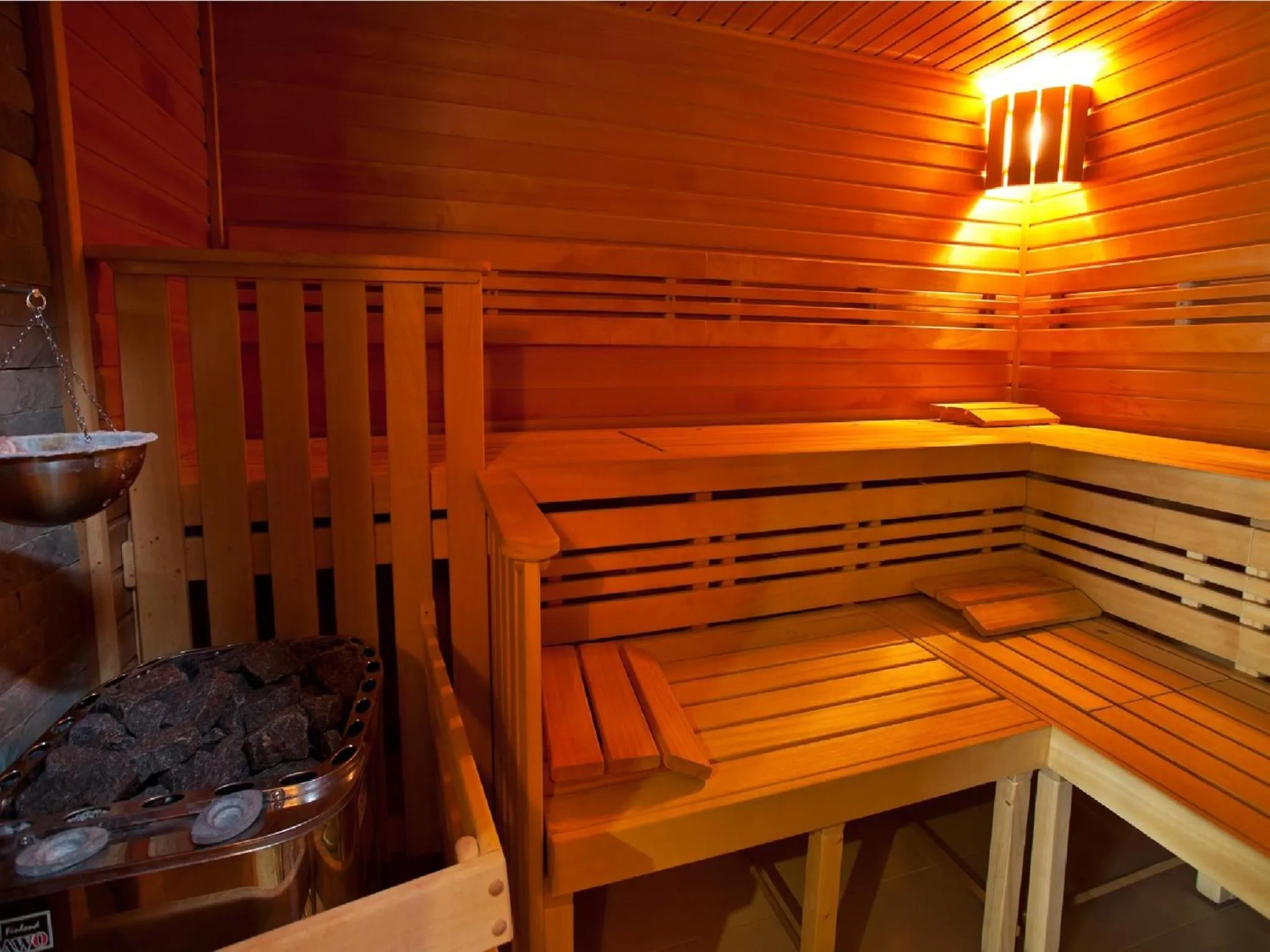 Sauna in Beltine Forest Hotel