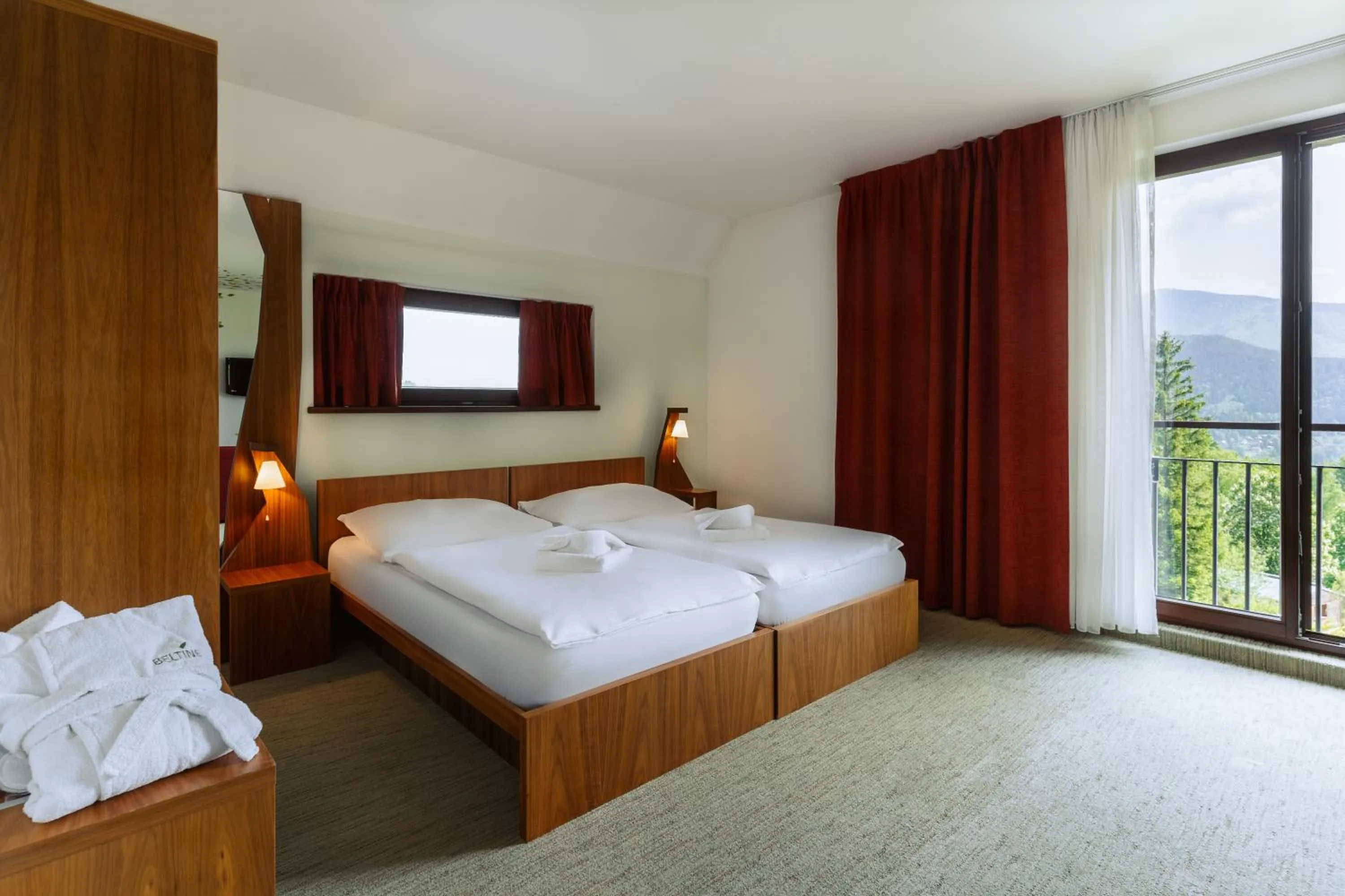 Bed in Beltine Forest Hotel