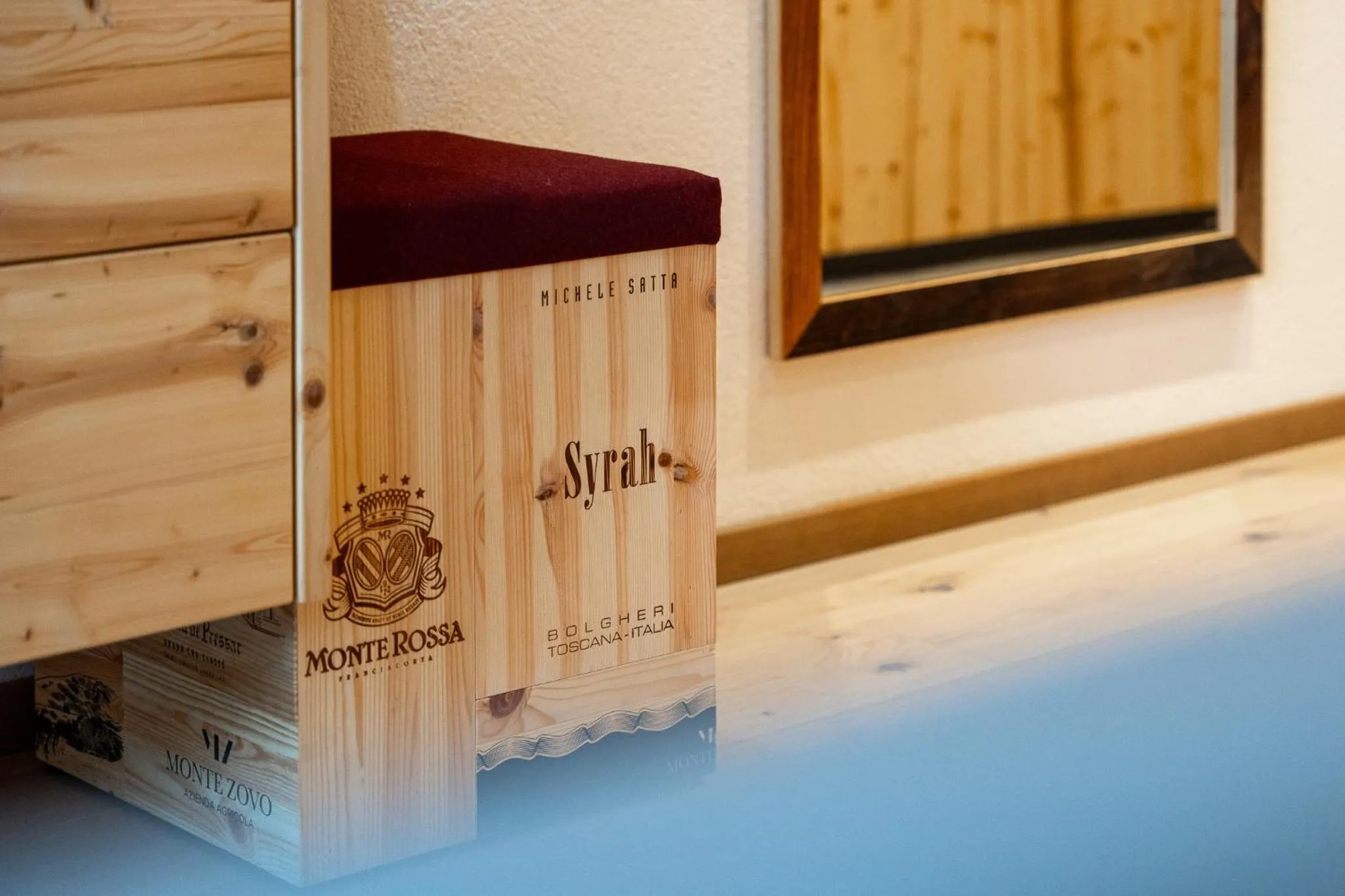 Decorative detail in Hotel Alpenstolz