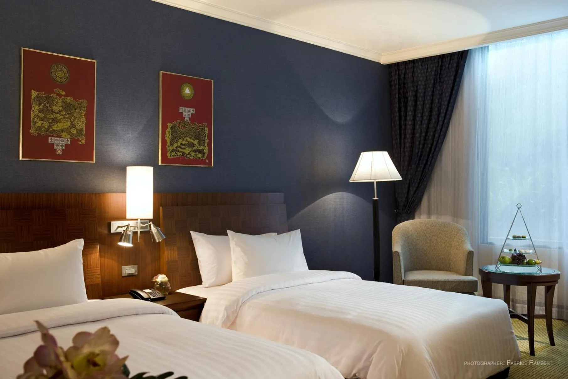 Bed in Novotel Bangkok Suvarnabhumi Airport