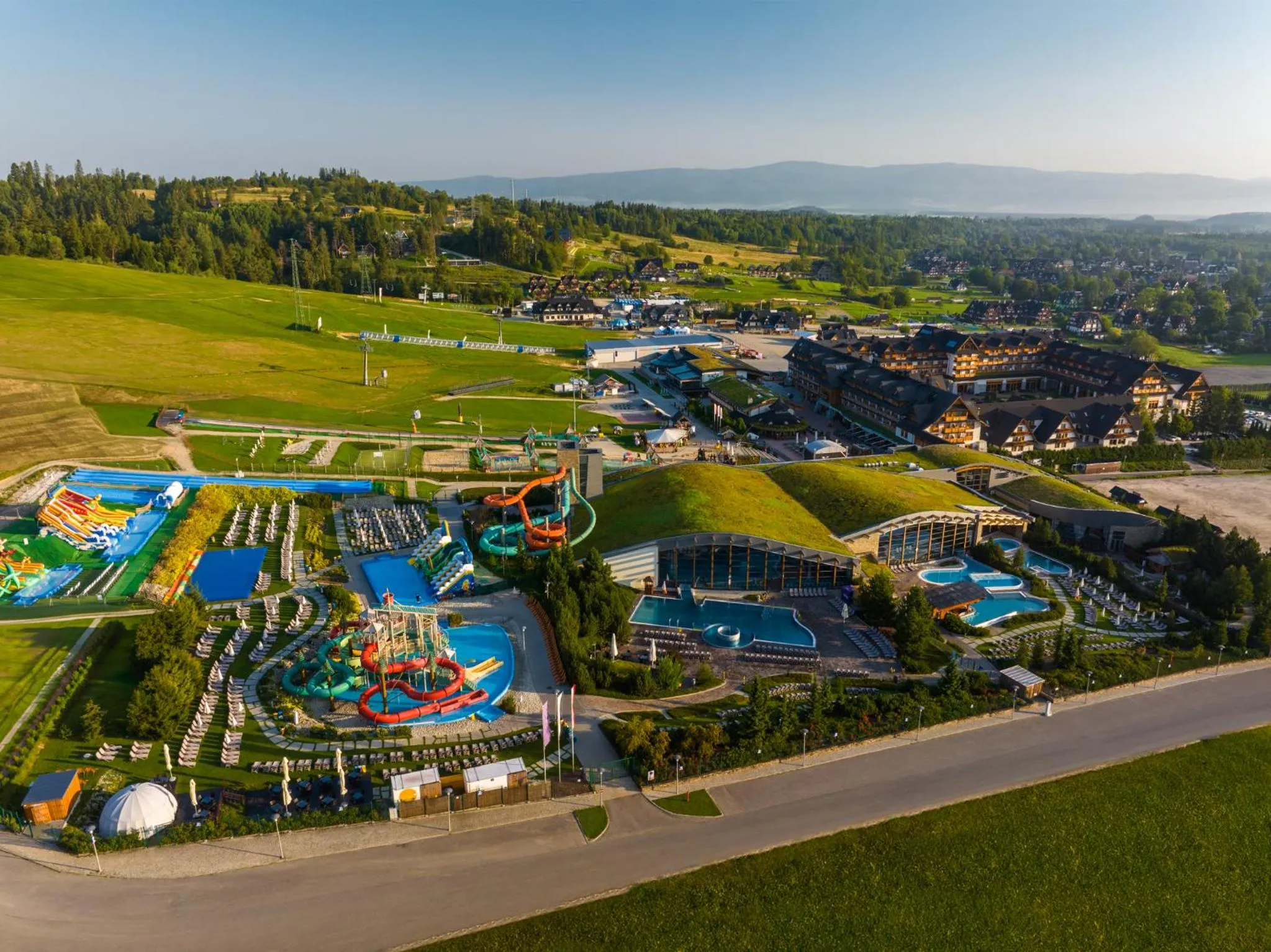 Bird's eye view in Hotel Bania Thermal & Ski