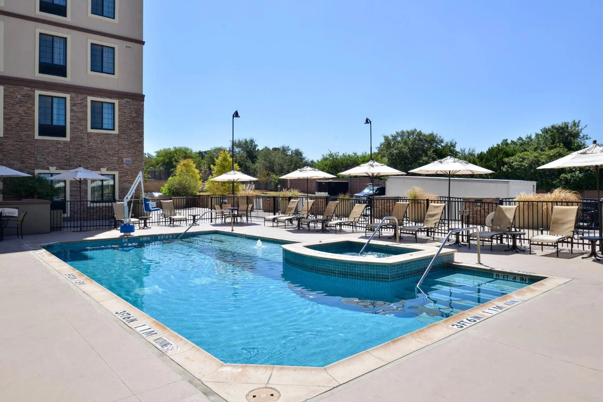Swimming pool in Staybridge Suites San Antonio-Stone Oak by IHG
