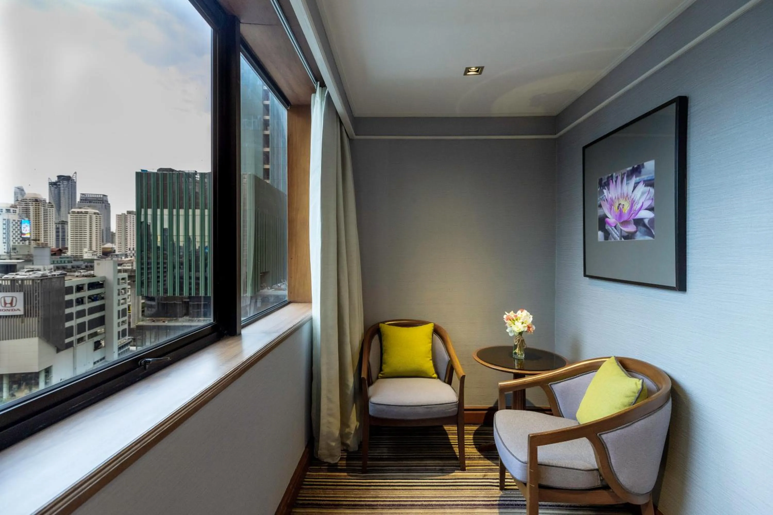 Seating area in The Sukosol Hotel