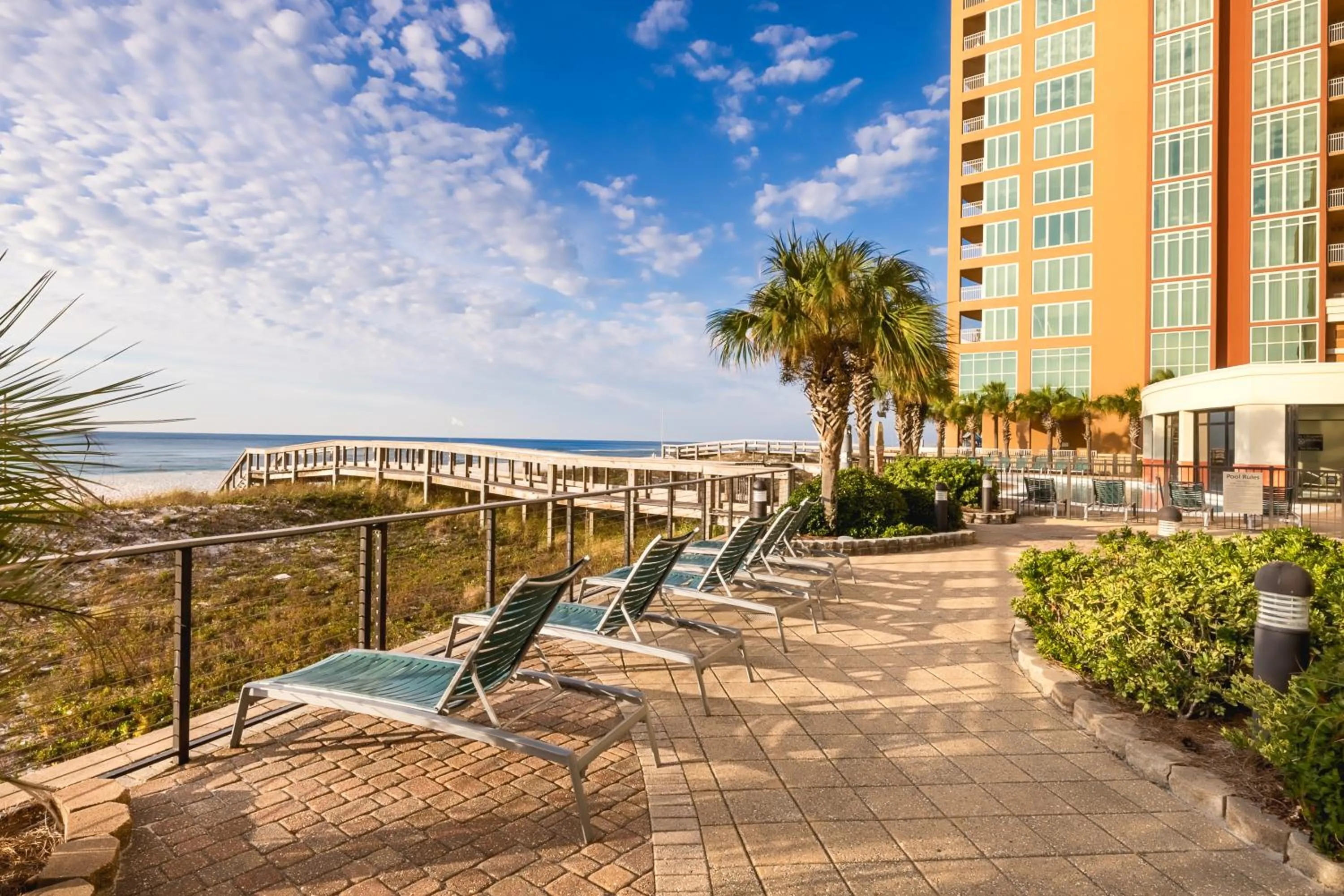 Sea view in Hampton Inn & Suites - Orange Beach