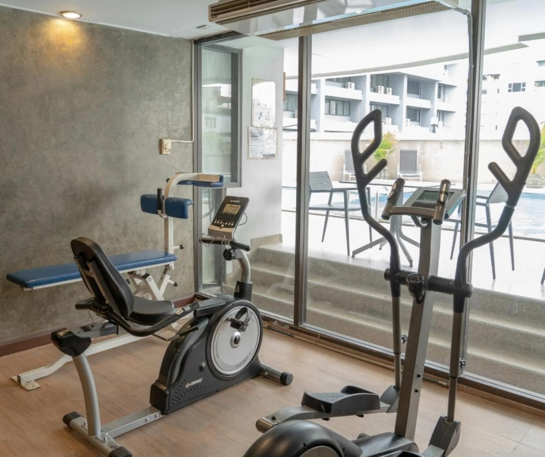 Fitness centre/facilities in Forum Park Hotel